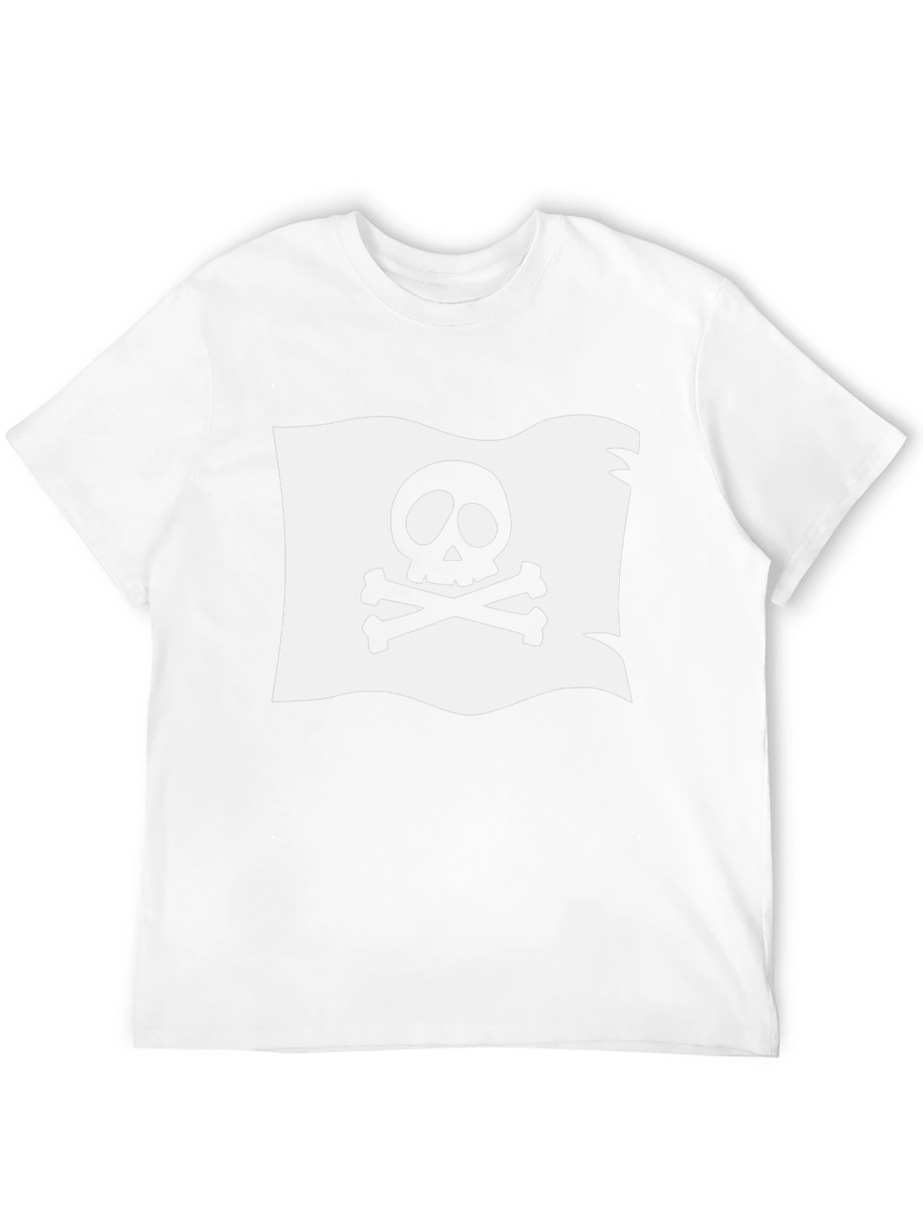 Pirate Flag Graphic T-Shirt - Skull & Crossbones