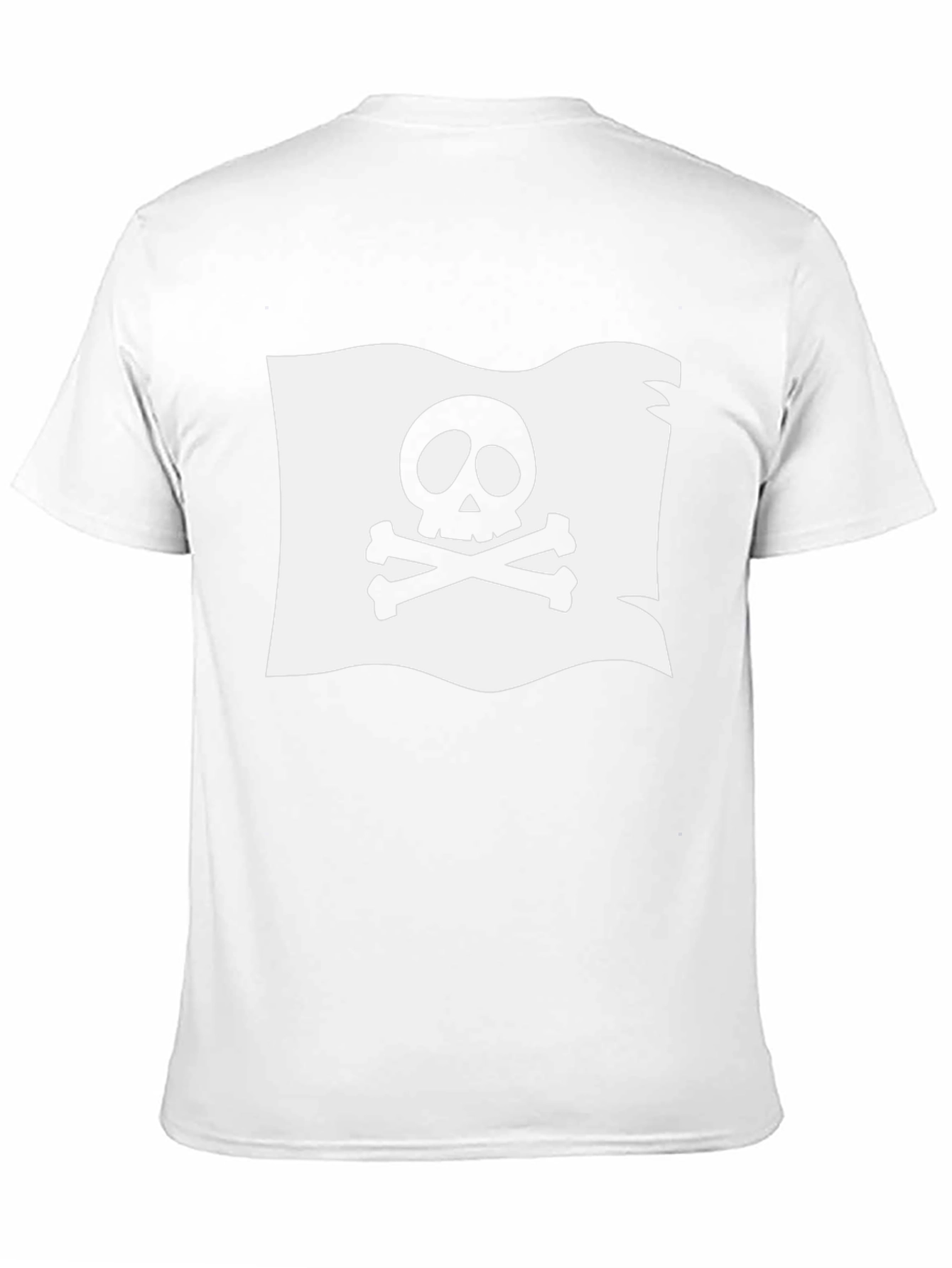 Pirate Flag Graphic T-Shirt - Skull & Crossbones