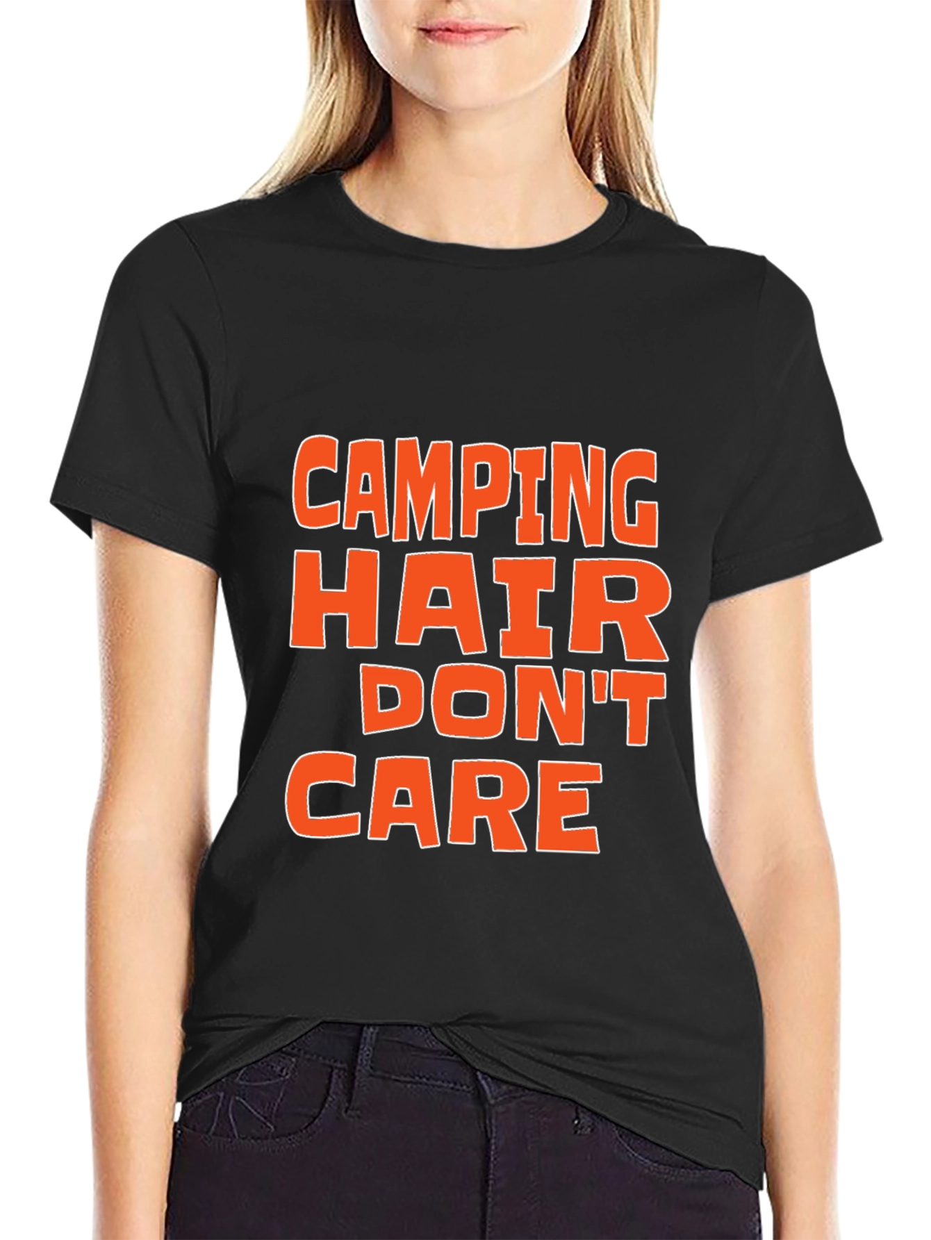 Camping Hair Dont Care T-Shirt