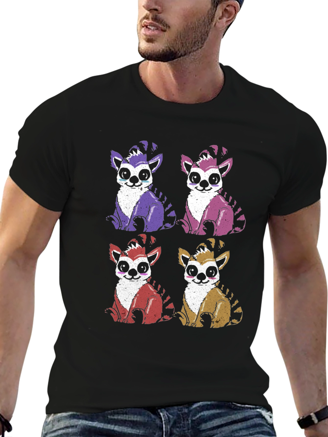 Lemur Quartet T-Shirt - Fun & Unique Design