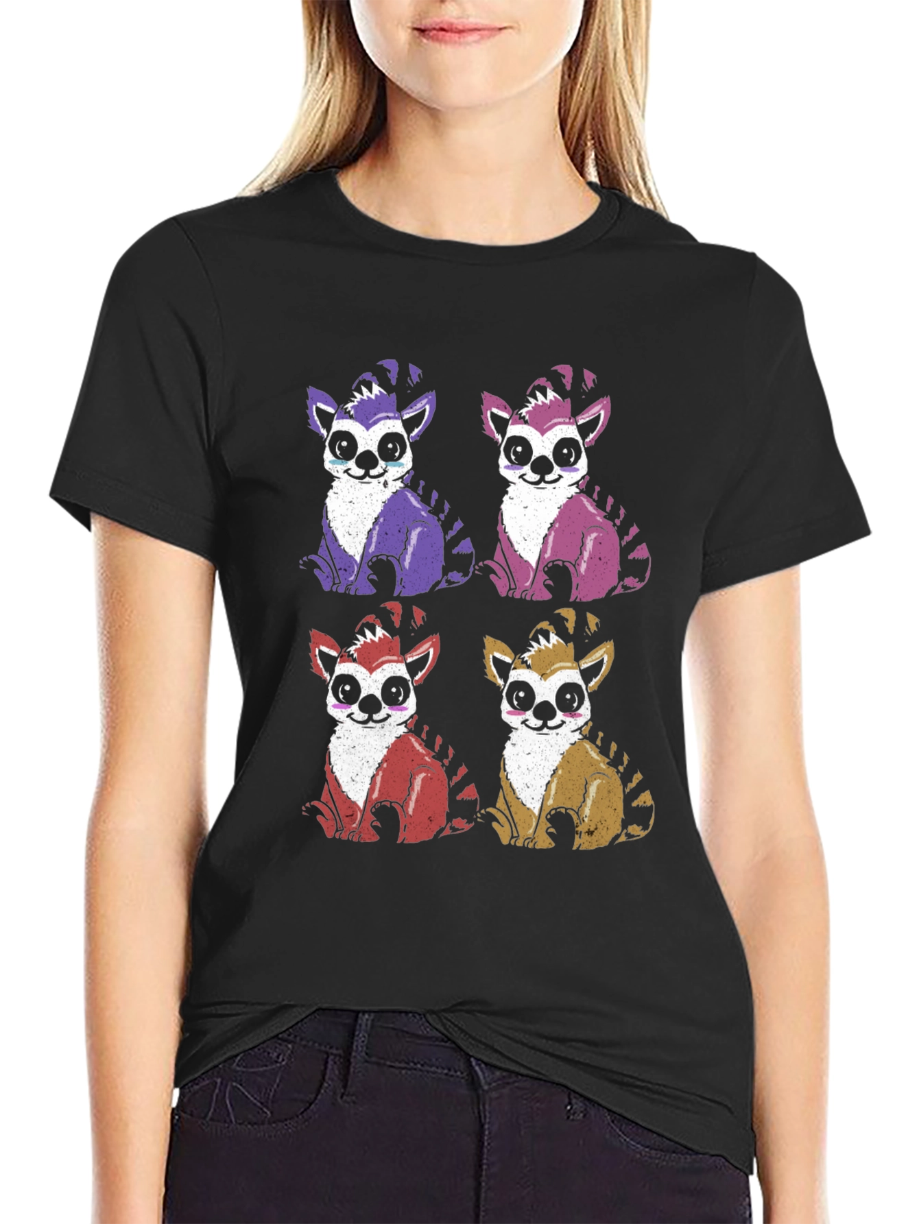 Lemur Quartet T-Shirt - Fun & Unique Design