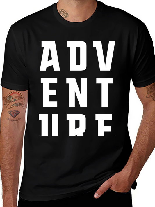 Adventure T-Shirt - Black Cotton Tee