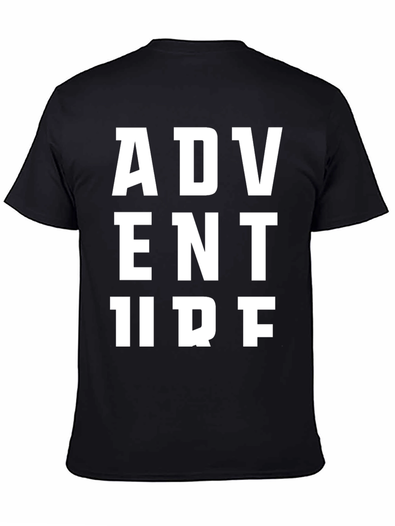 Adventure T-Shirt - Black Cotton Tee