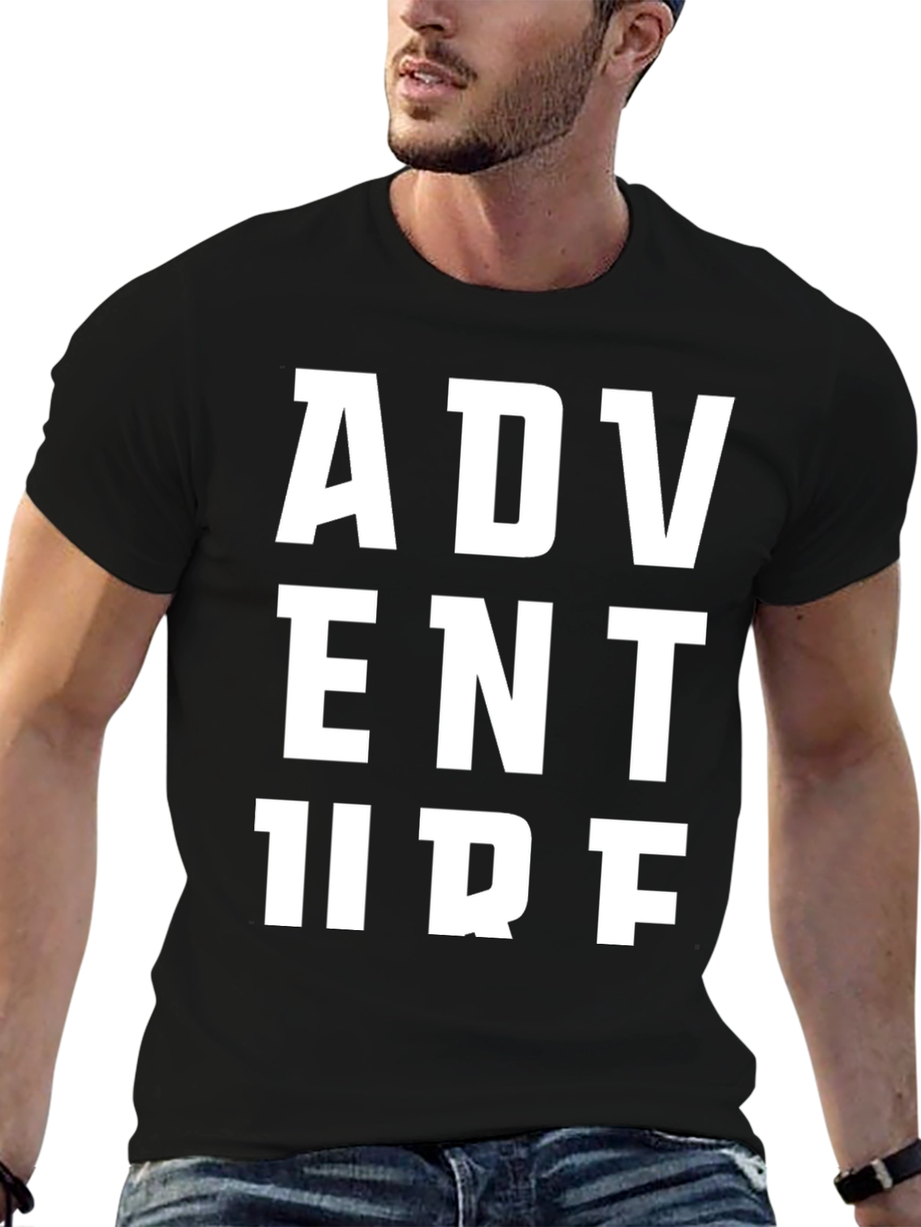 Adventure T-Shirt - Black Cotton Tee