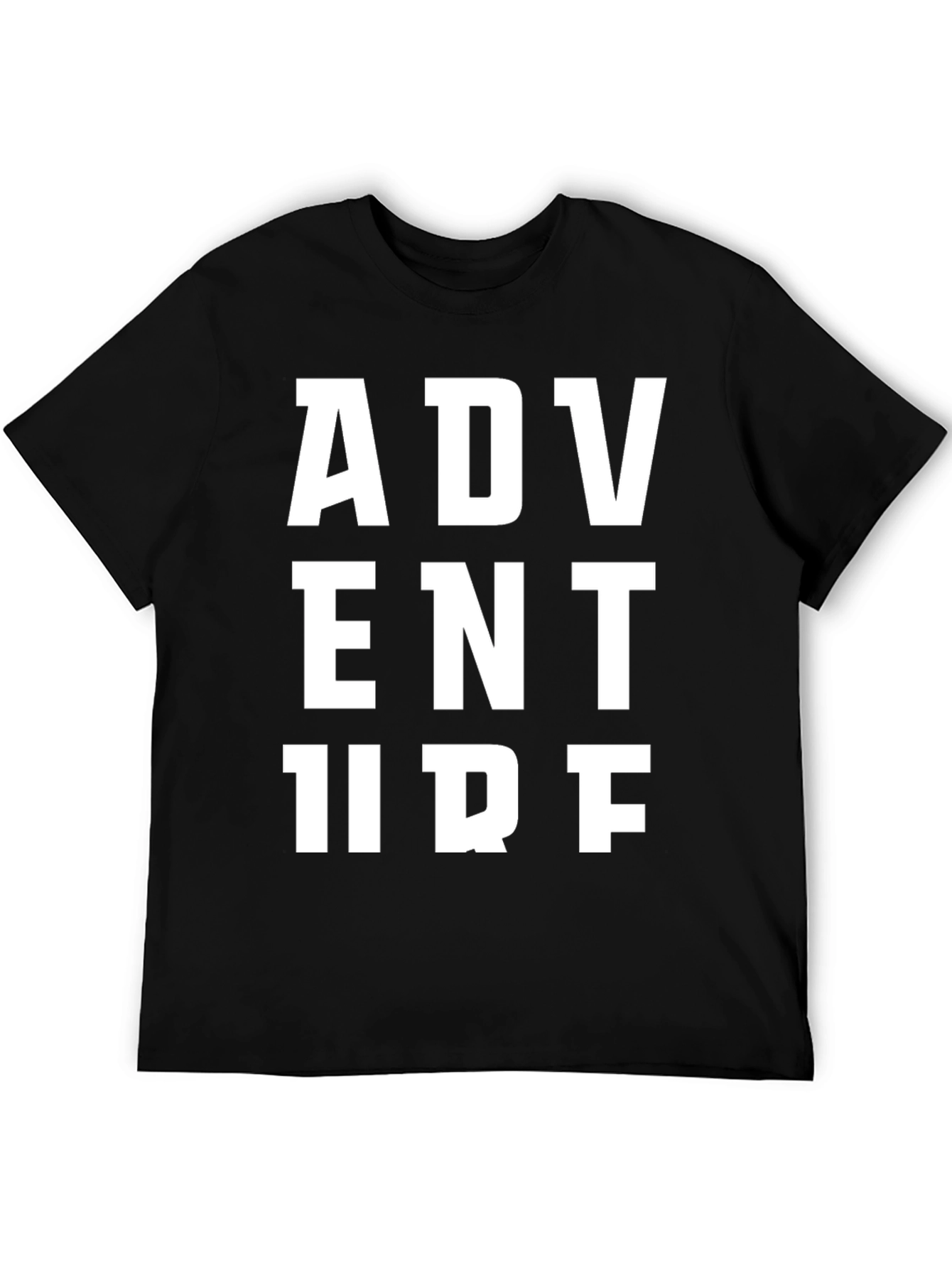 Adventure T-Shirt - Black Cotton Tee
