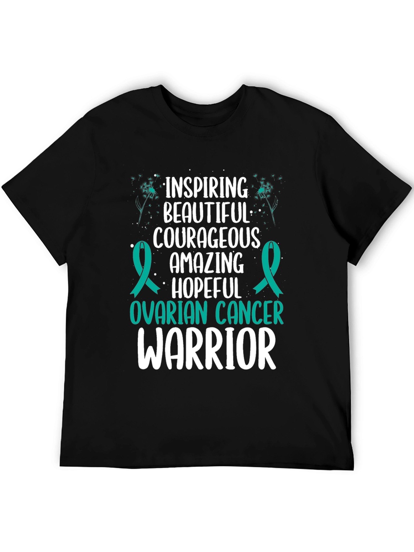 Ovarian Cancer Warrior Tee: Inspiring & Courageous