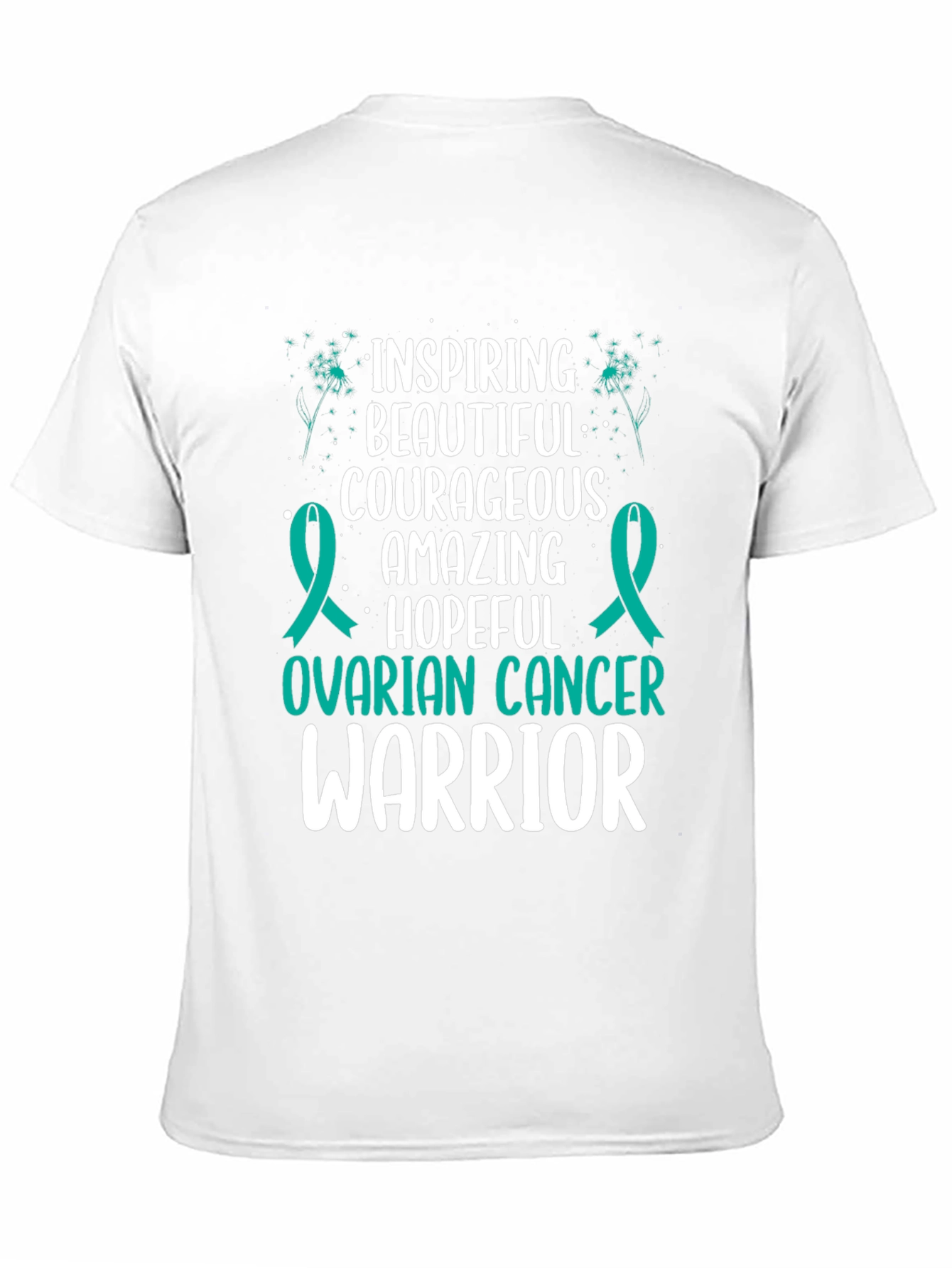 Ovarian Cancer Warrior Tee: Inspiring & Courageous