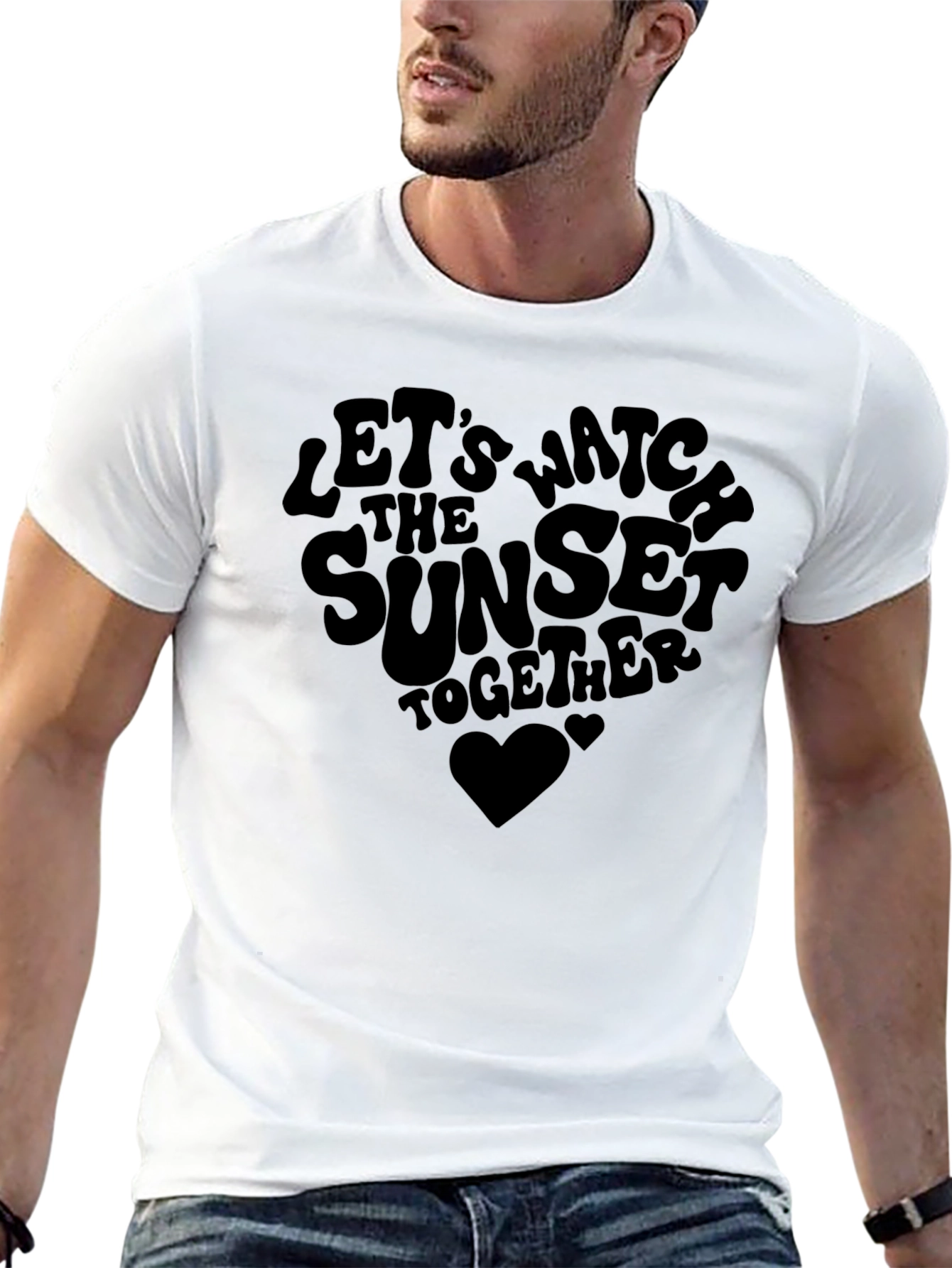 Sunset Together Graphic Tee - Soft Cotton