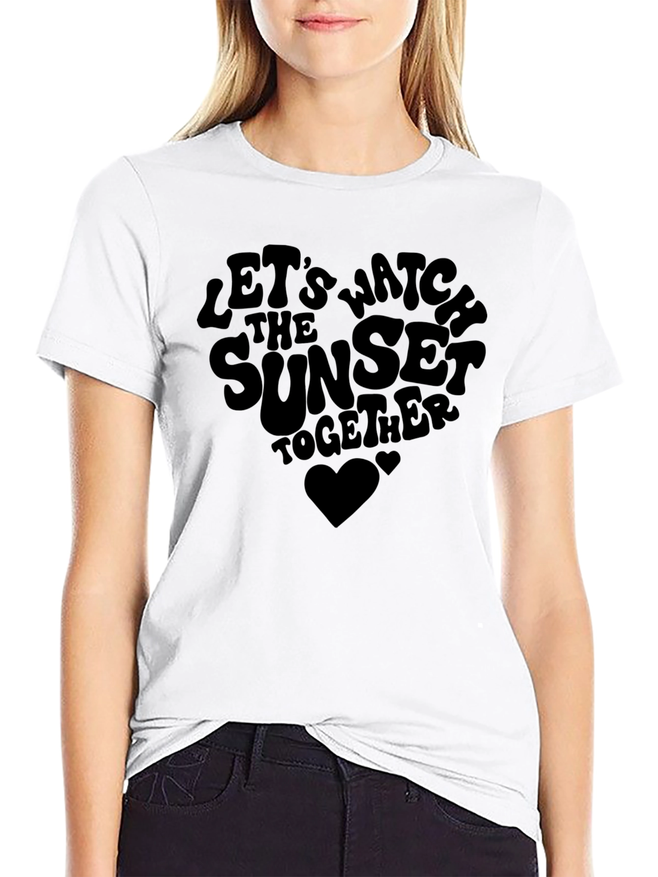 Sunset Together Graphic Tee - Soft Cotton