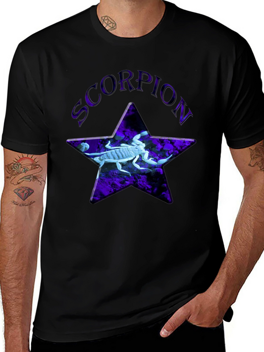 Scorpion Star T-Shirt - Bold Graphic Tee