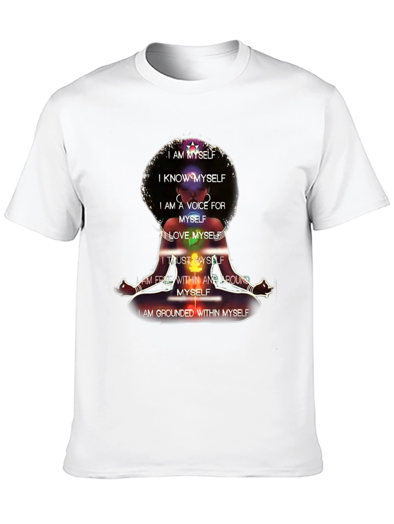 Spiritual Chakra T-Shirt - Self-Love Design