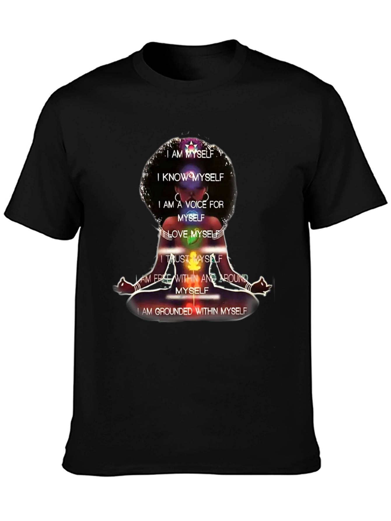 Spiritual Chakra T-Shirt - Self-Love Design