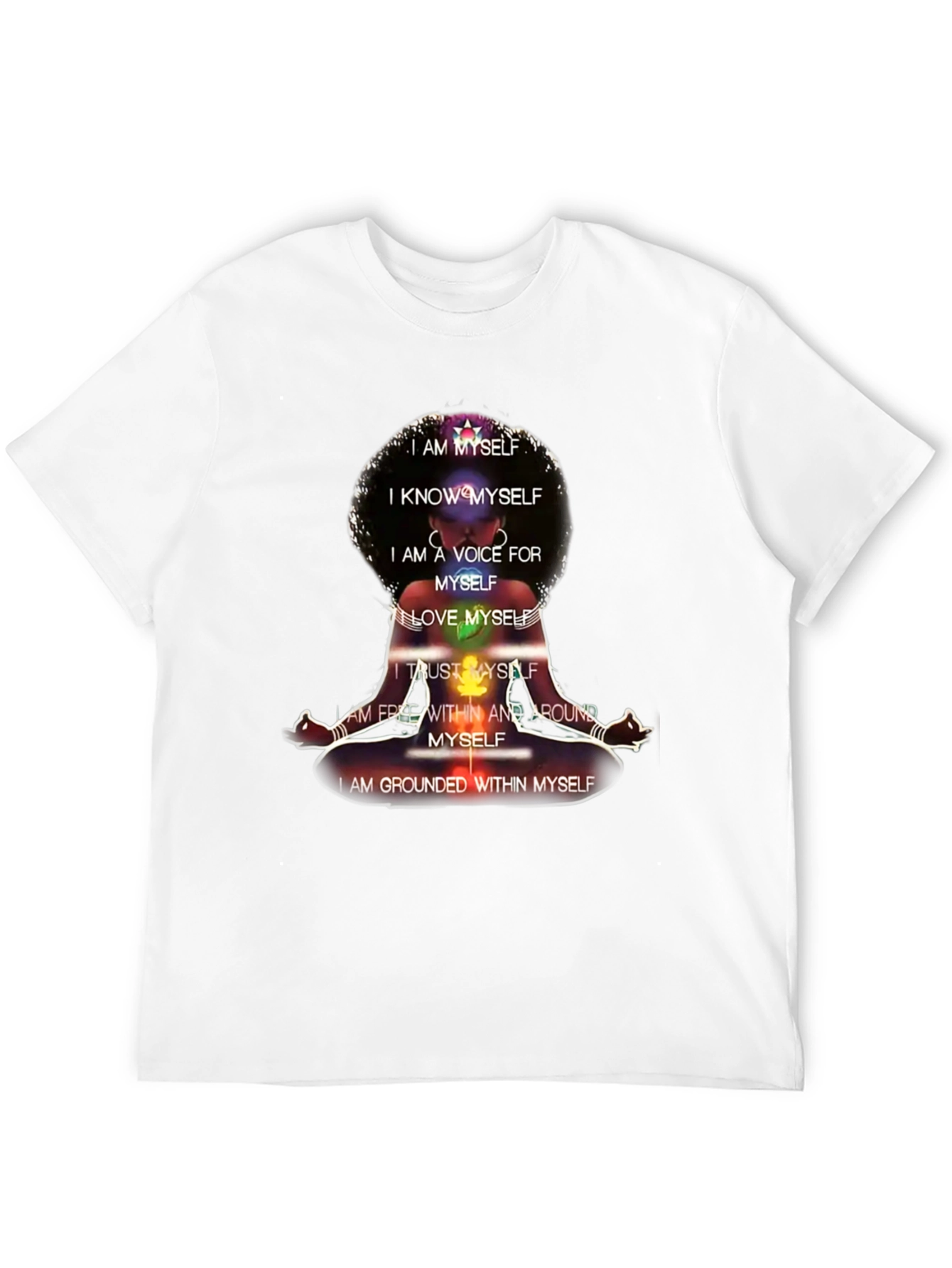 Spiritual Chakra T-Shirt - Self-Love Design