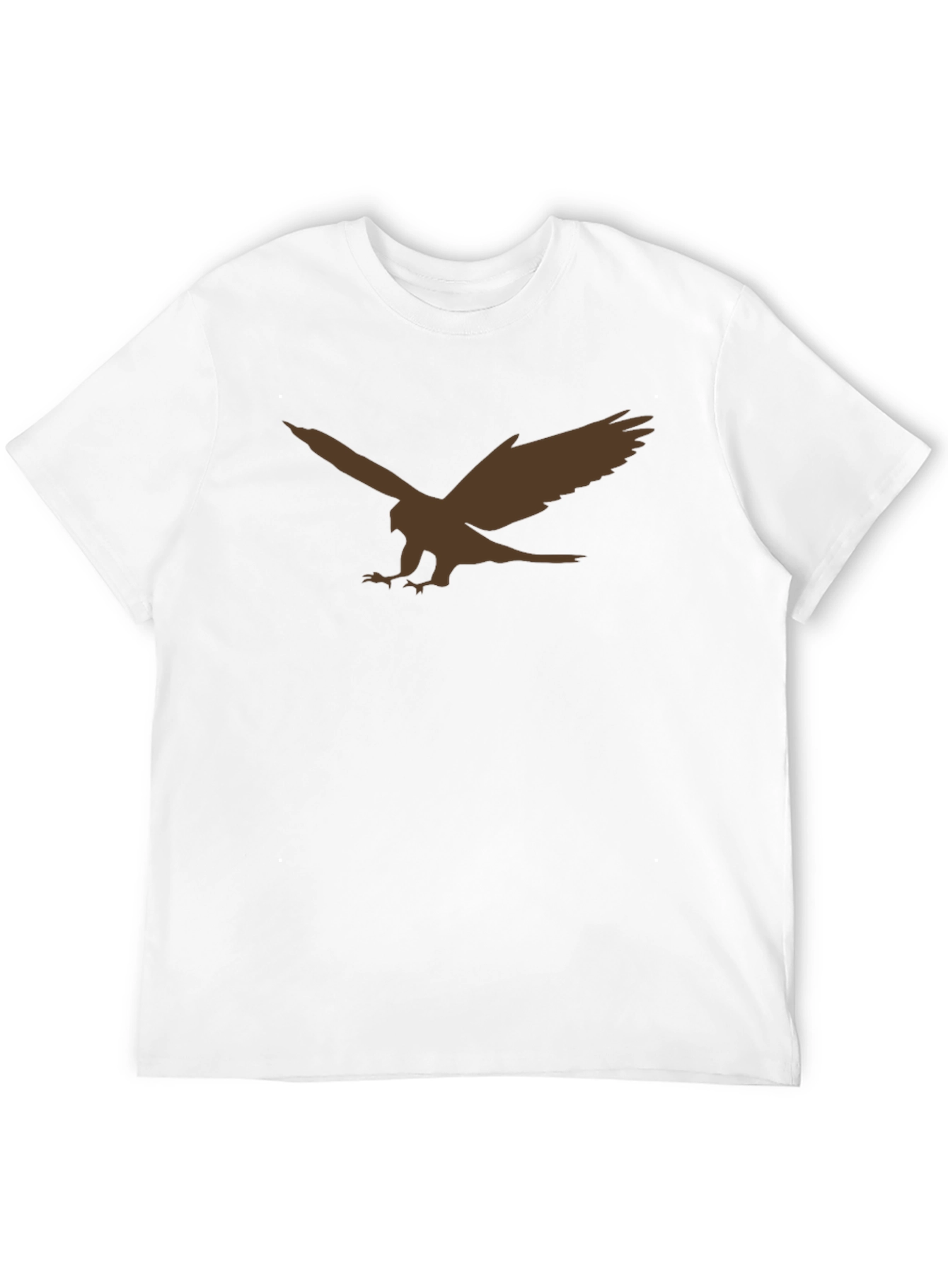 Black T-Shirt with Eagle Graphic