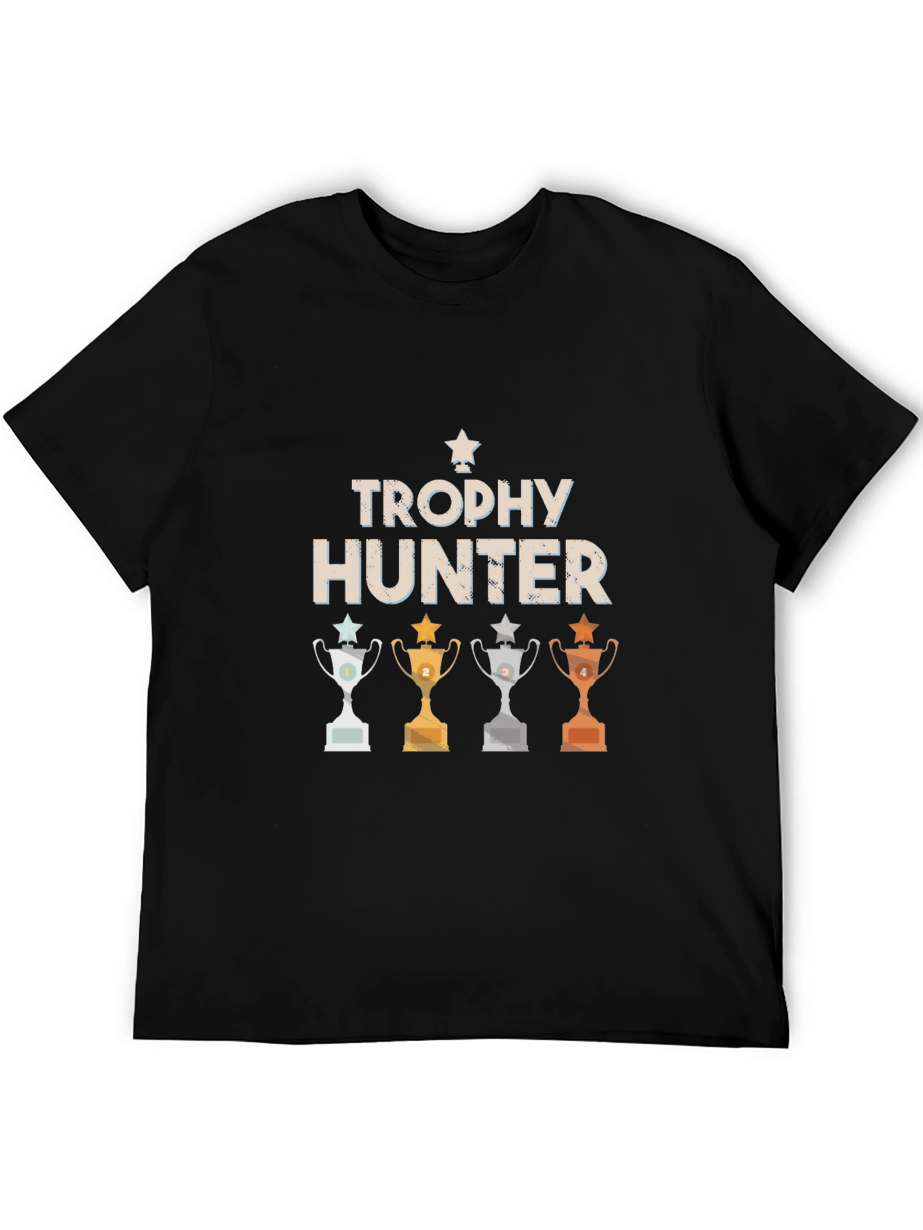 Trophy Hunter Graphic Tee - Mens Black T-Shirt