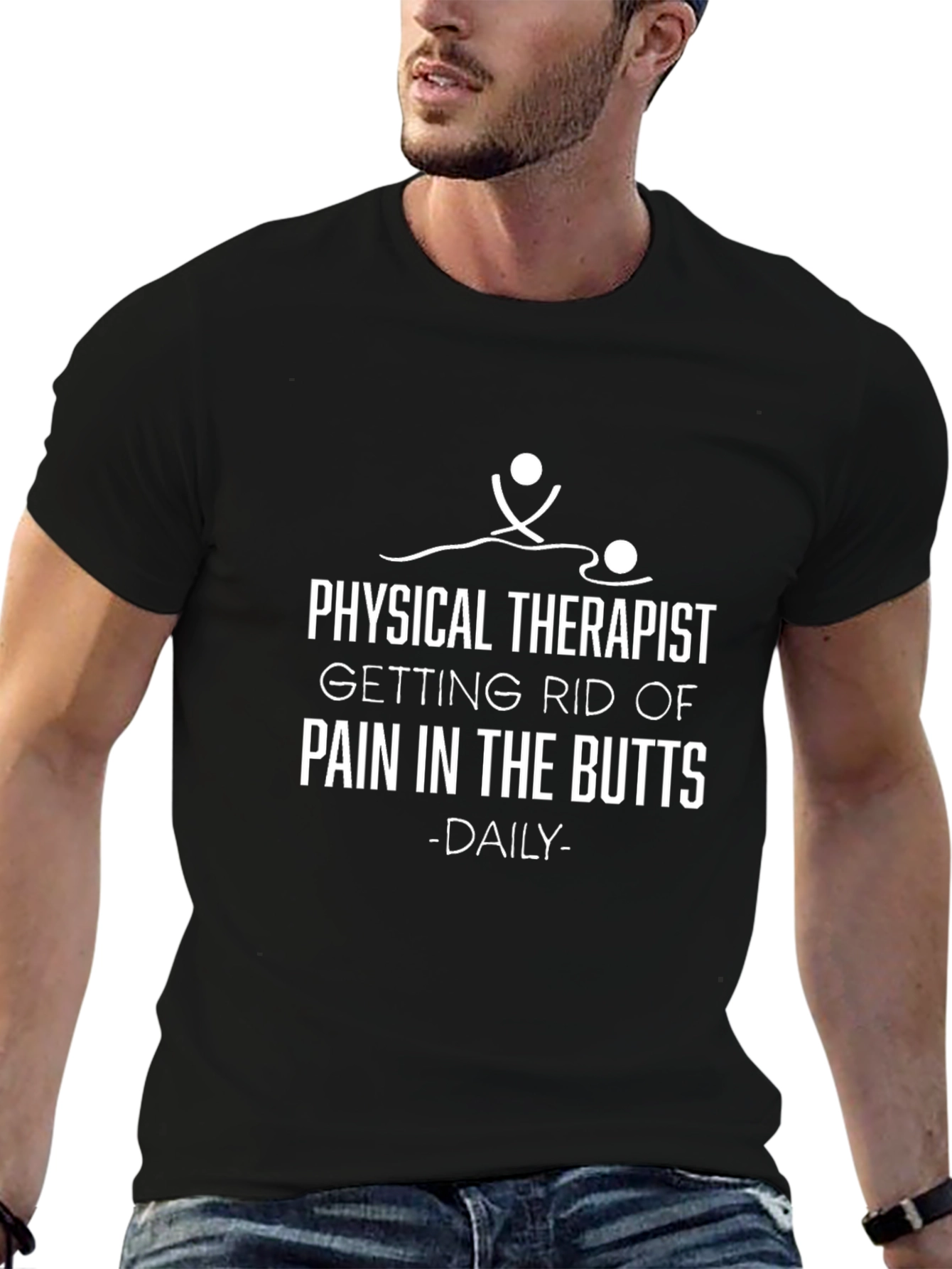 Physical Therapist Pain Relief Funny T-Shirt