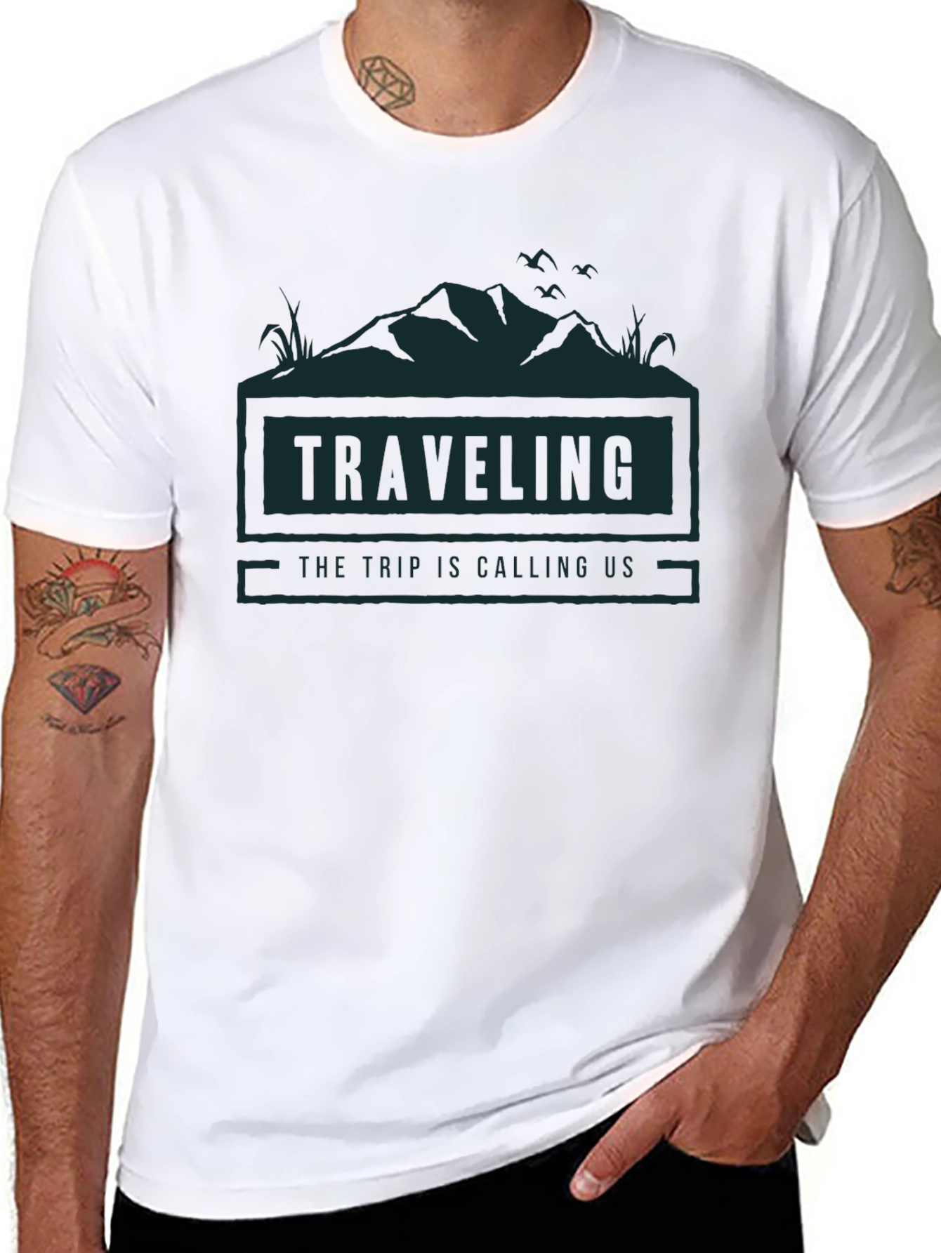 Traveling T-Shirt - The Trip Is Calling Us