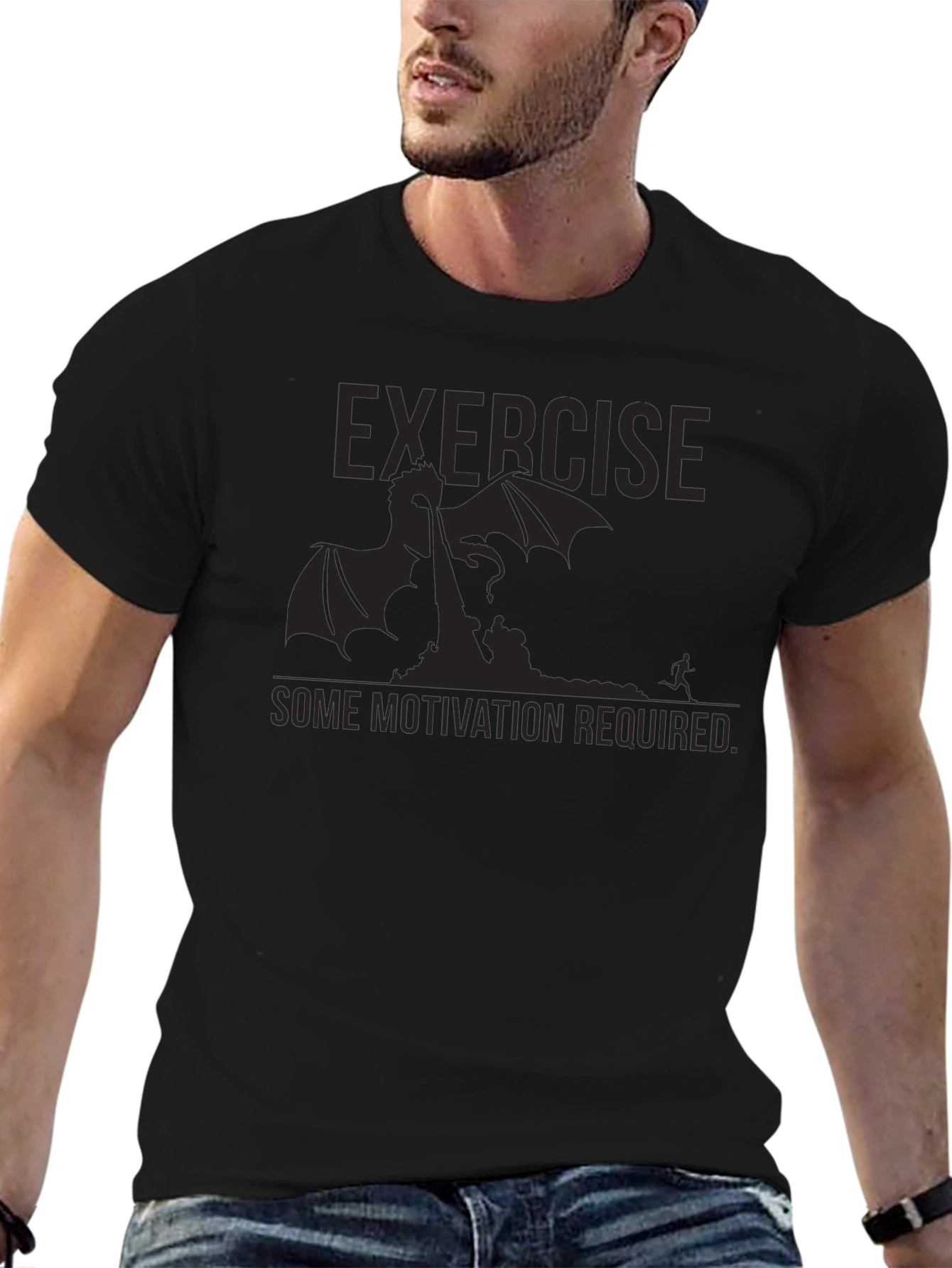 Exercise Motivation Dragon T-Shirt