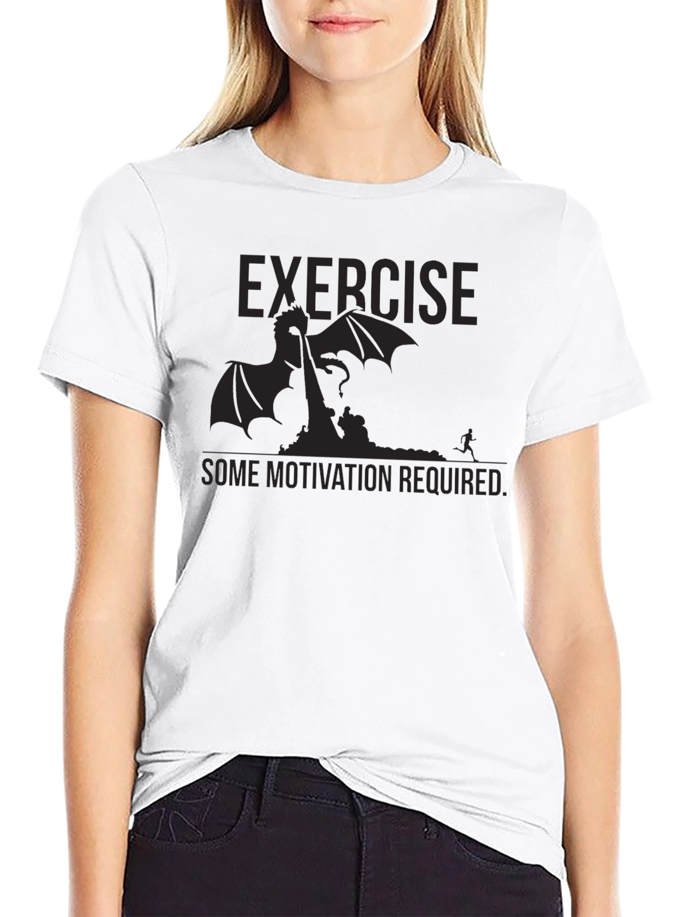 Exercise Motivation Dragon T-Shirt