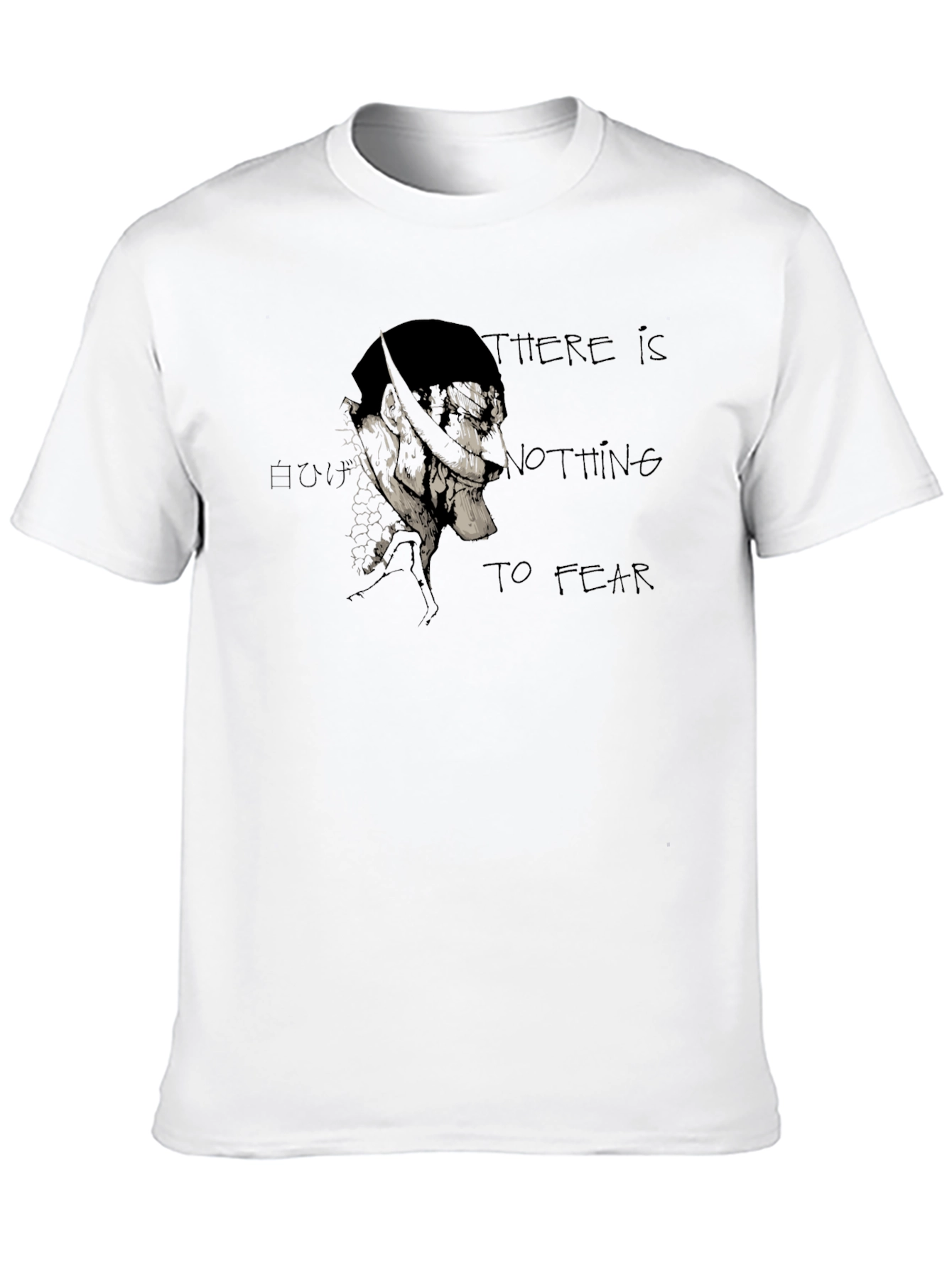 Fearless Graphic Print Black T-Shirt