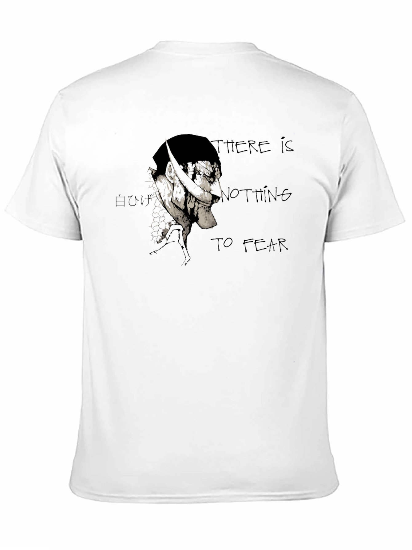 Fearless Graphic Print Black T-Shirt