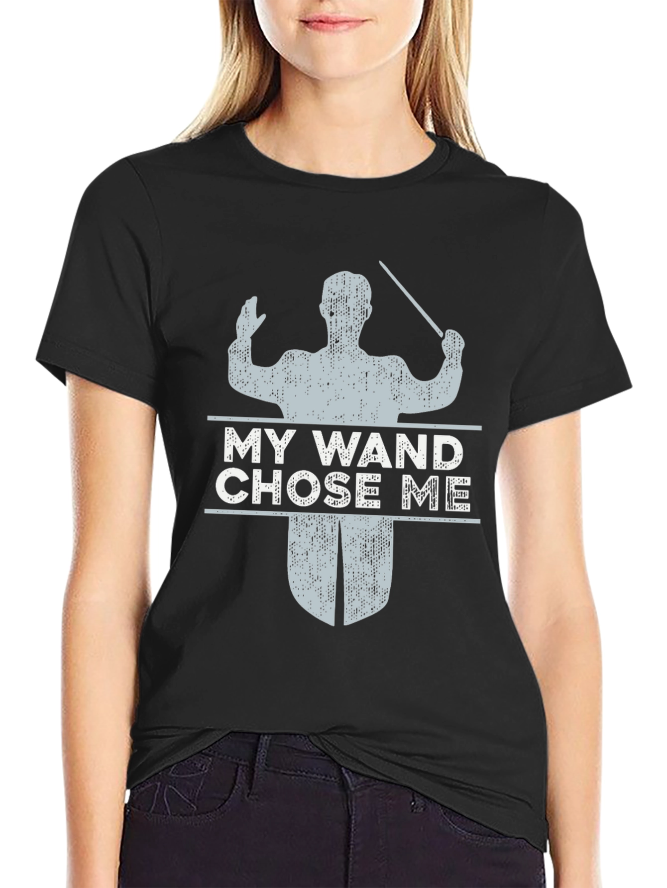 My Wand Chose Me Conductor T-Shirt