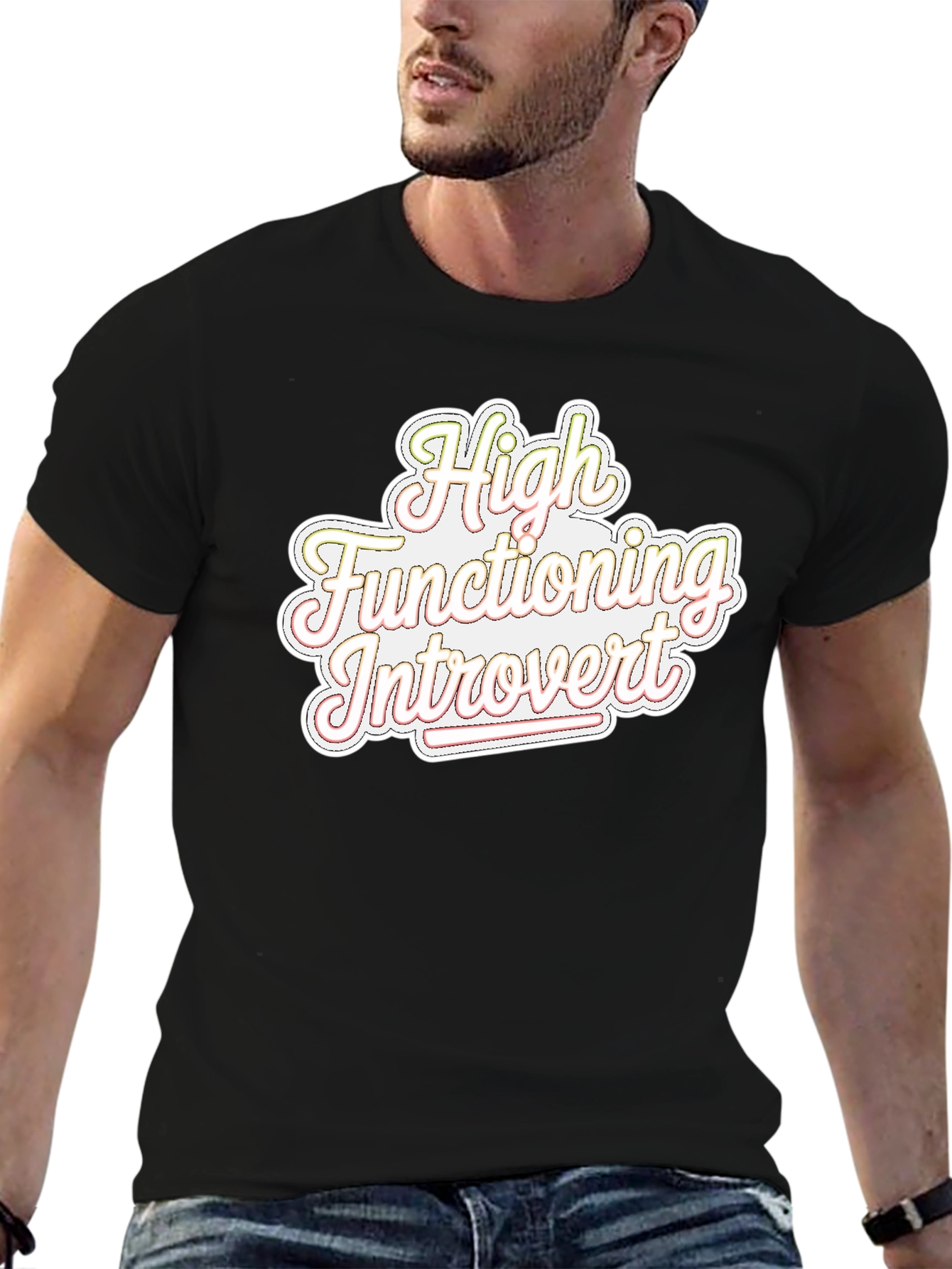 High Functioning Introvert Graphic Tee