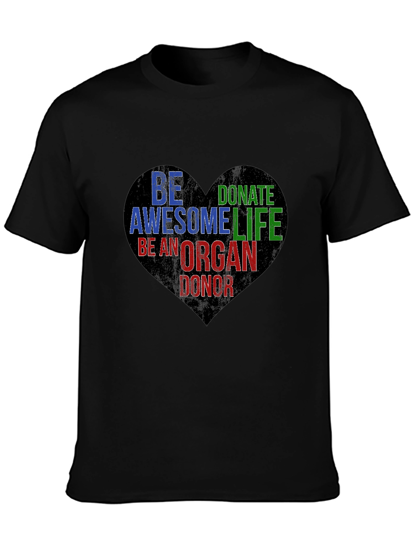 Be An Organ Donor Heart Graphic T-Shirt