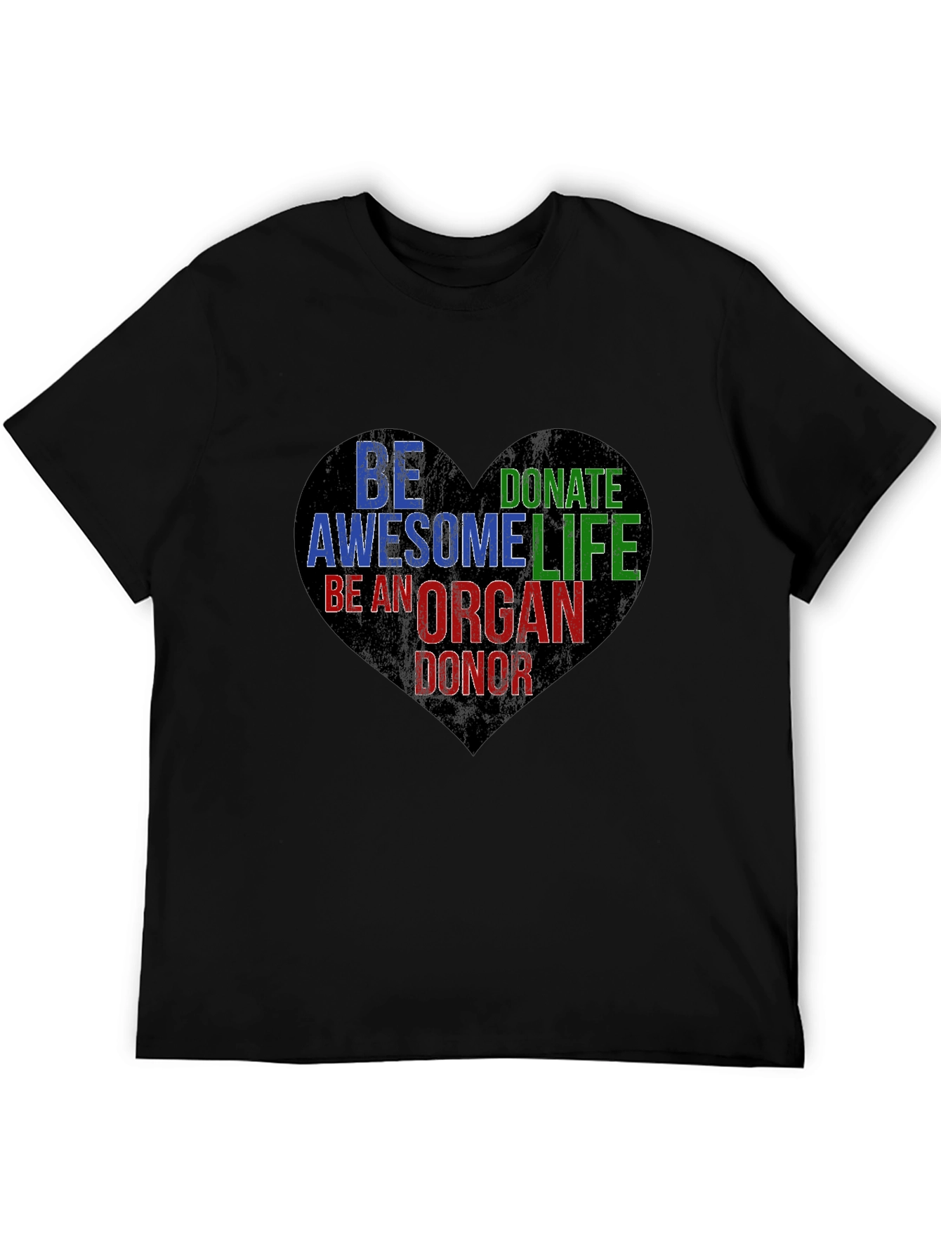 Be An Organ Donor Heart Graphic T-Shirt