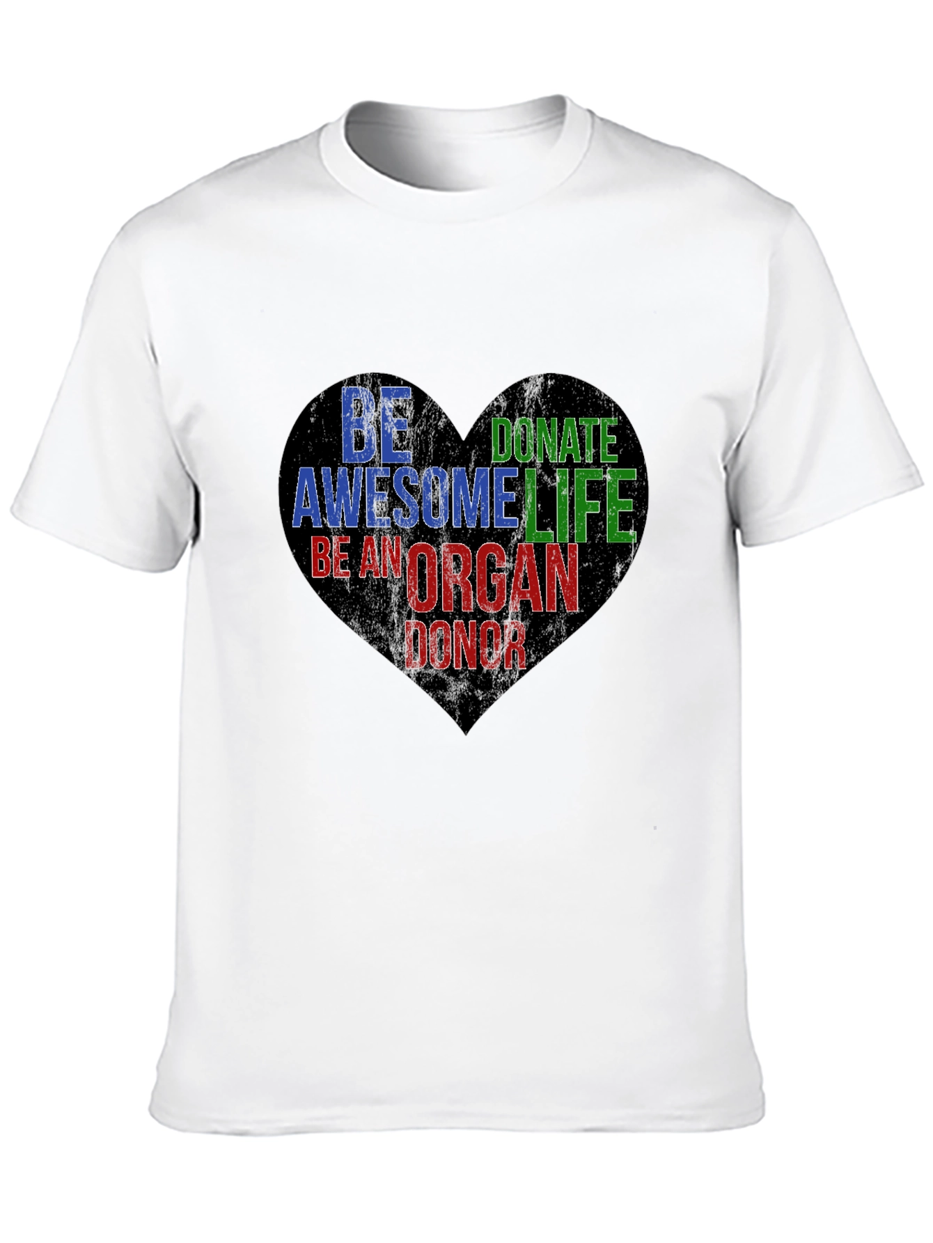 Be An Organ Donor Heart Graphic T-Shirt