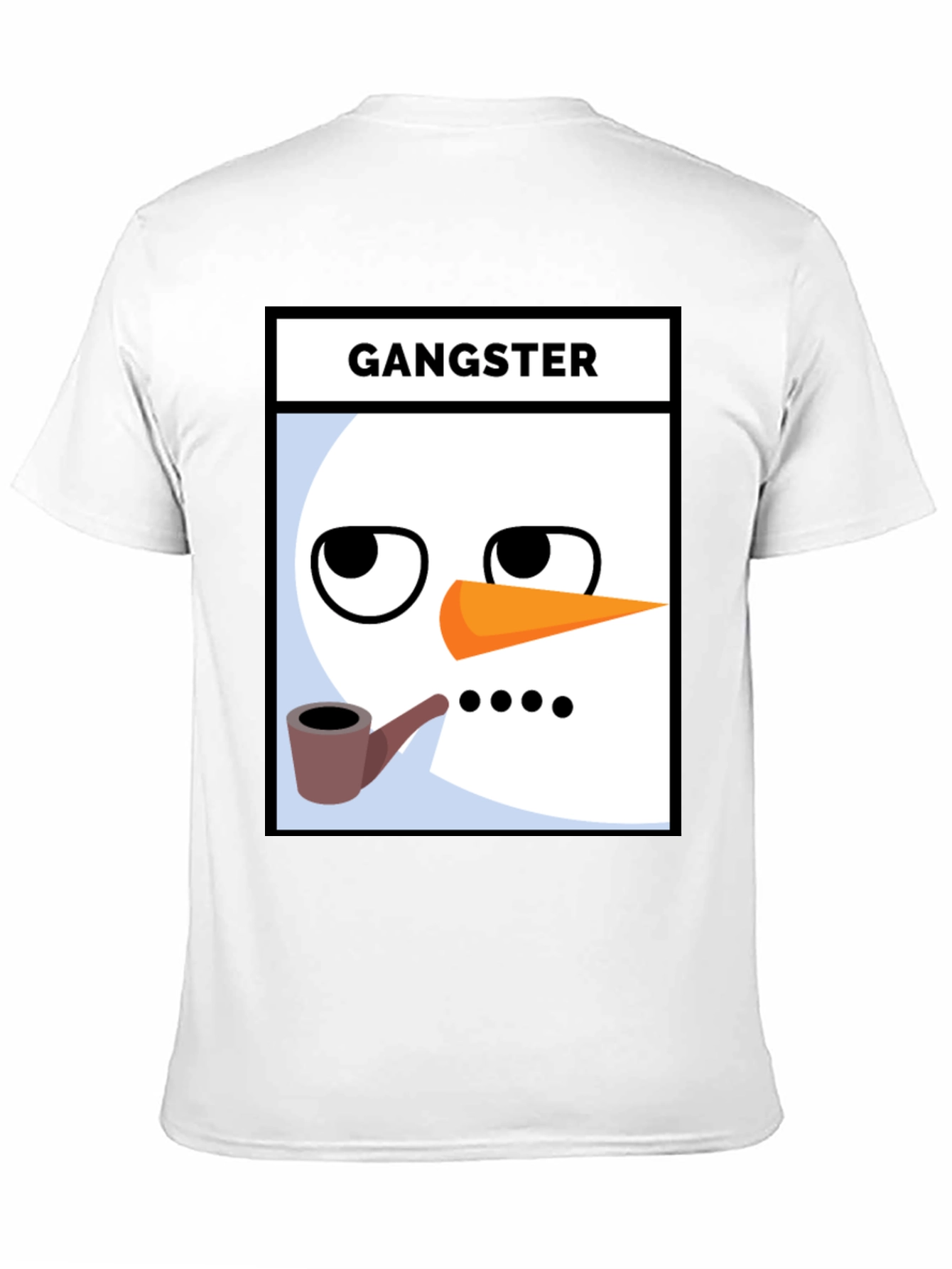 Gangster Snowman T-Shirt