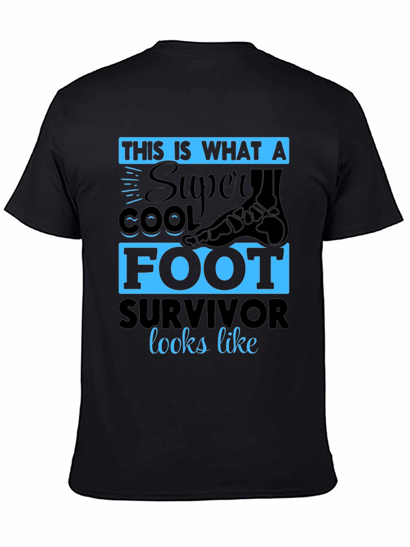 Super Cool Foot Survivor T-Shirt