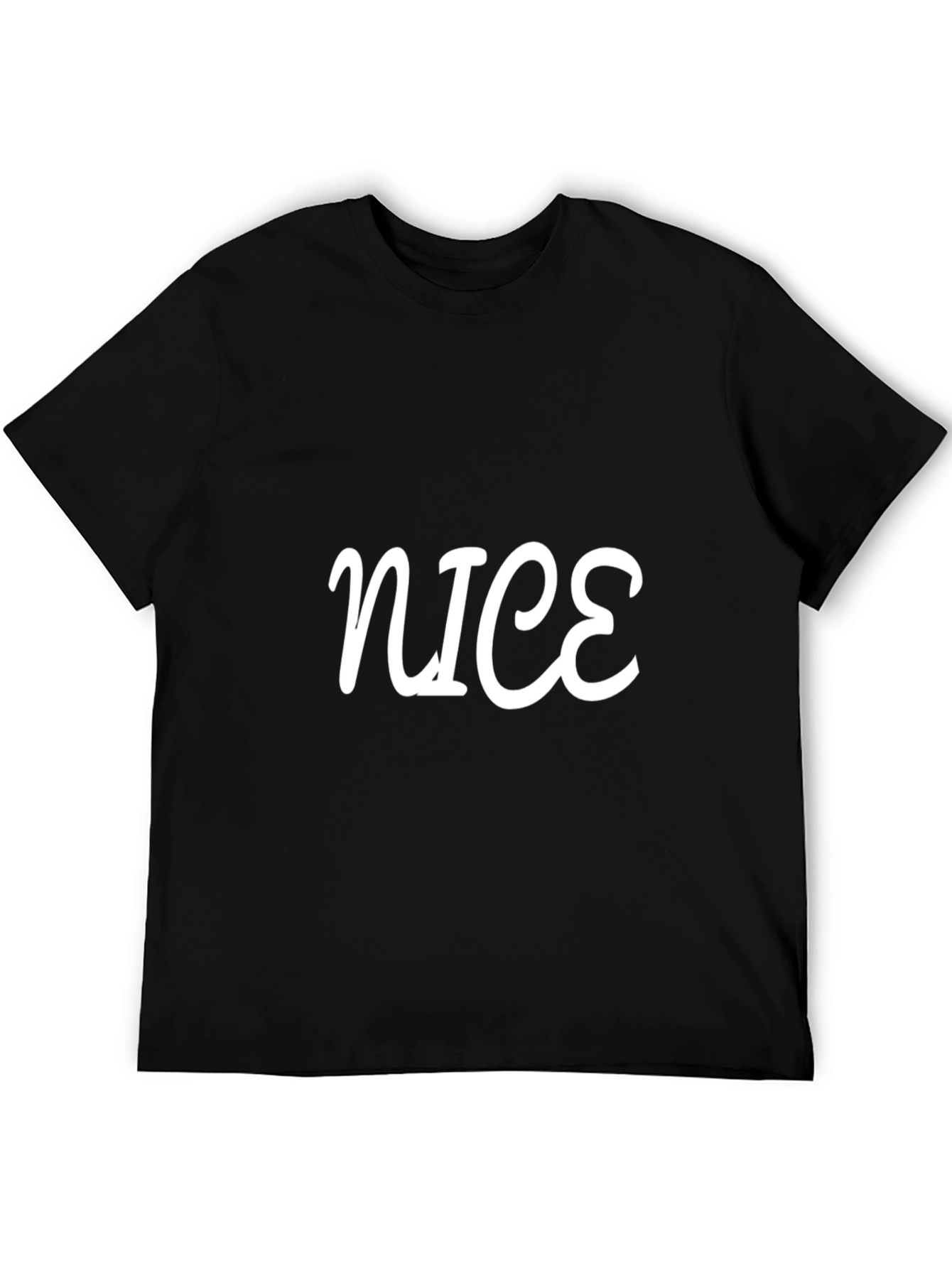 Nice Black T-Shirt - Casual Comfort