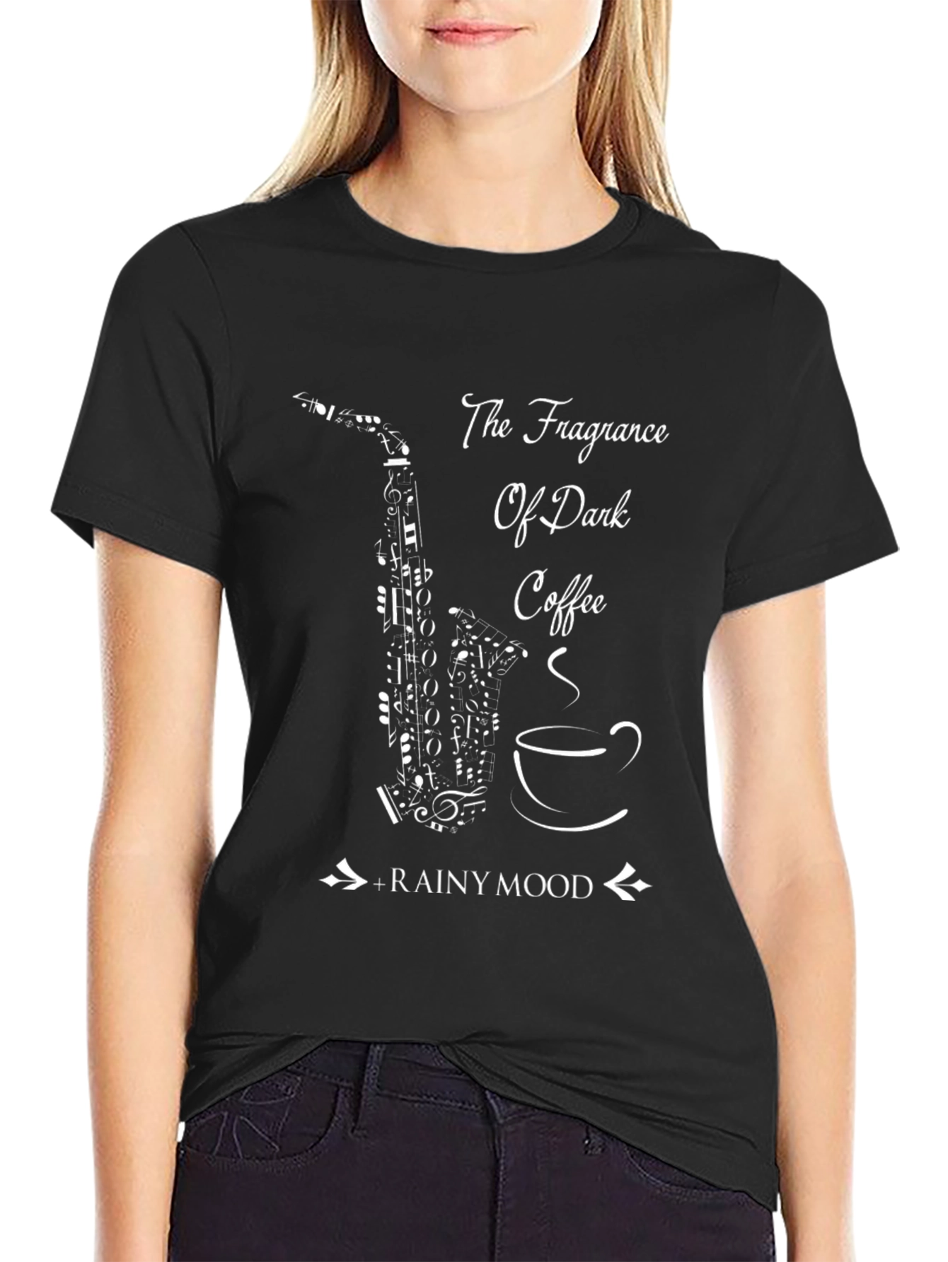 The Fragrance of Dark Coffee Rainy Mood T-Shirt