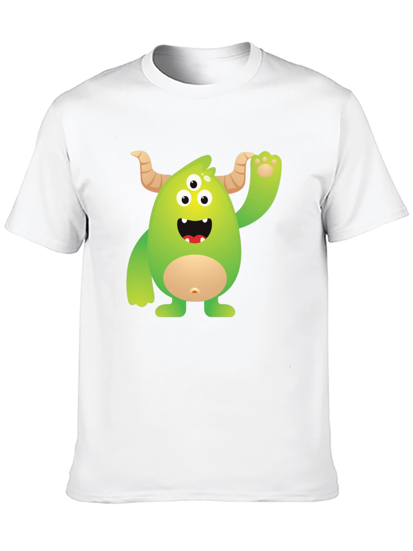 Monster Graphic Tee - Black