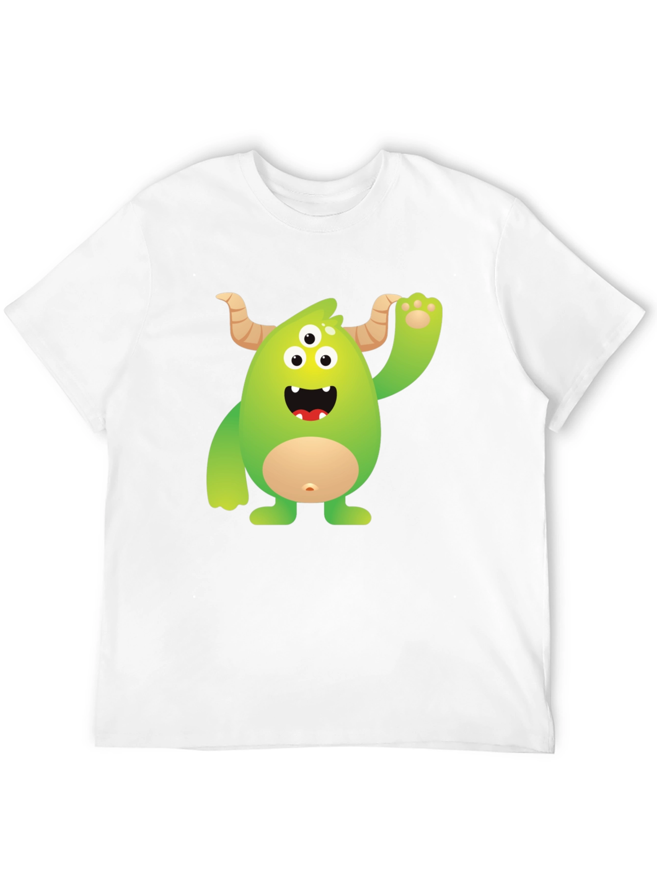 Monster Graphic Tee - Black