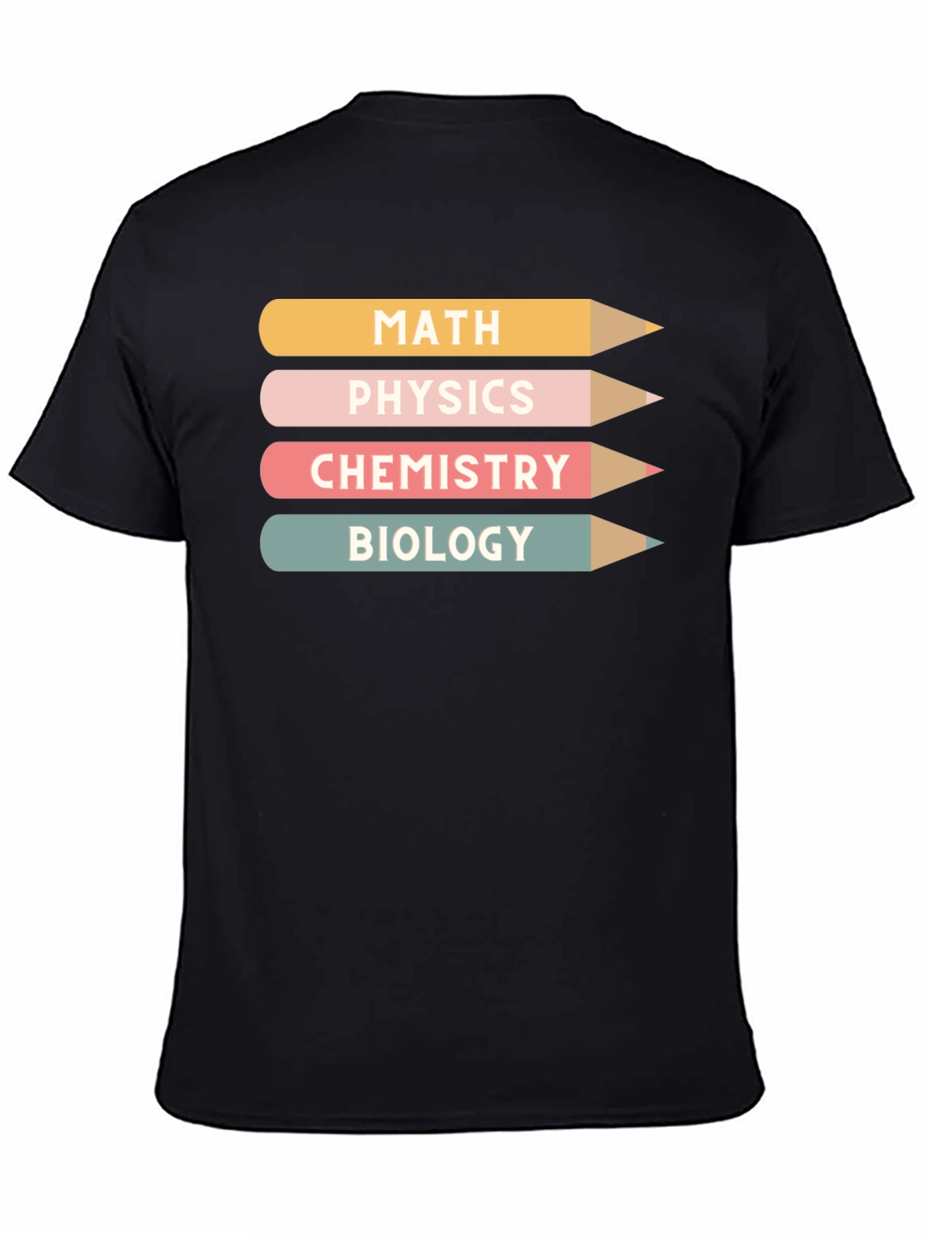 Science Pencils T-Shirt - Math Physics Chemistry Biology