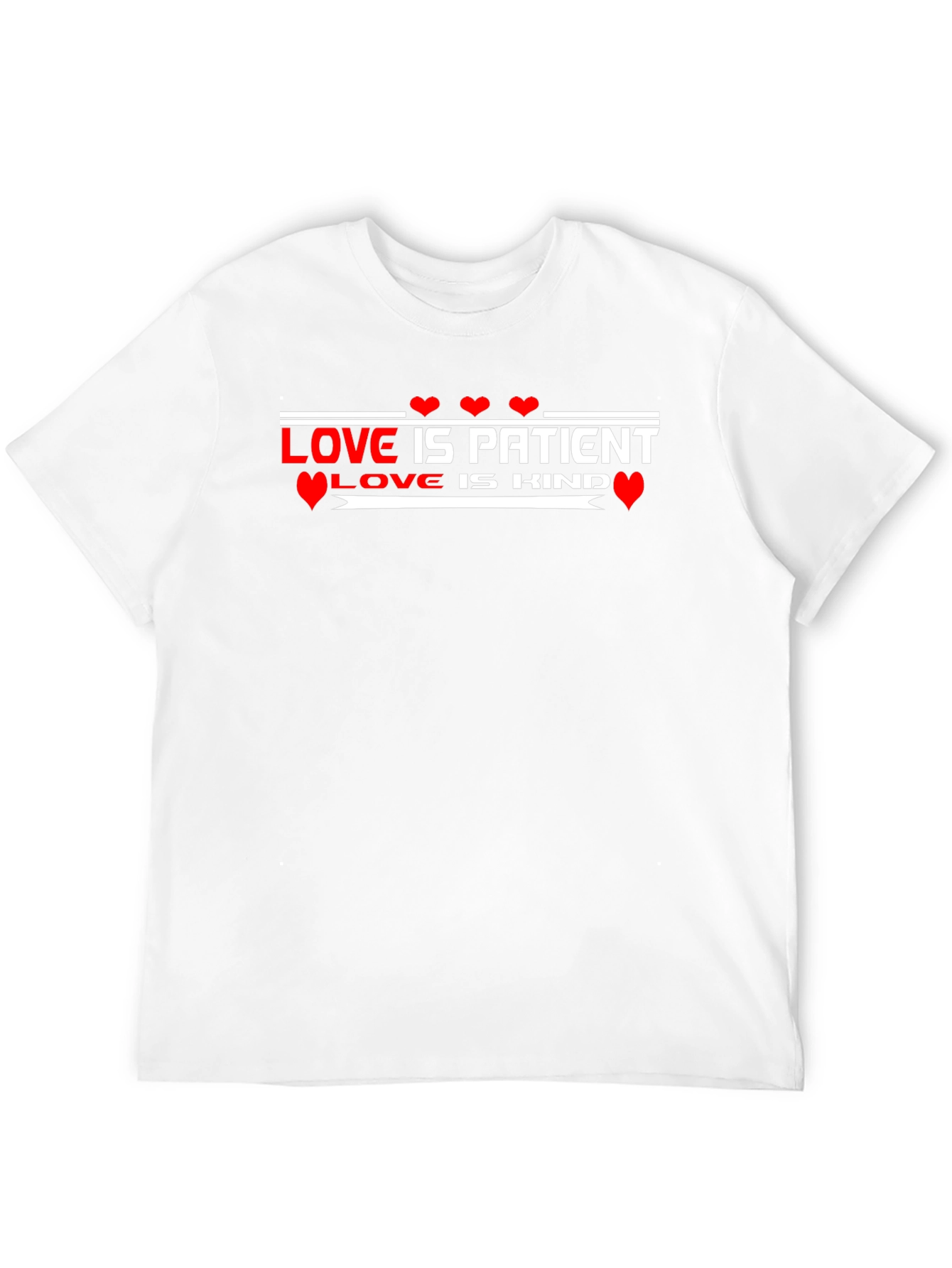 Love Is Patient Love Is Kind Black T-Shirt