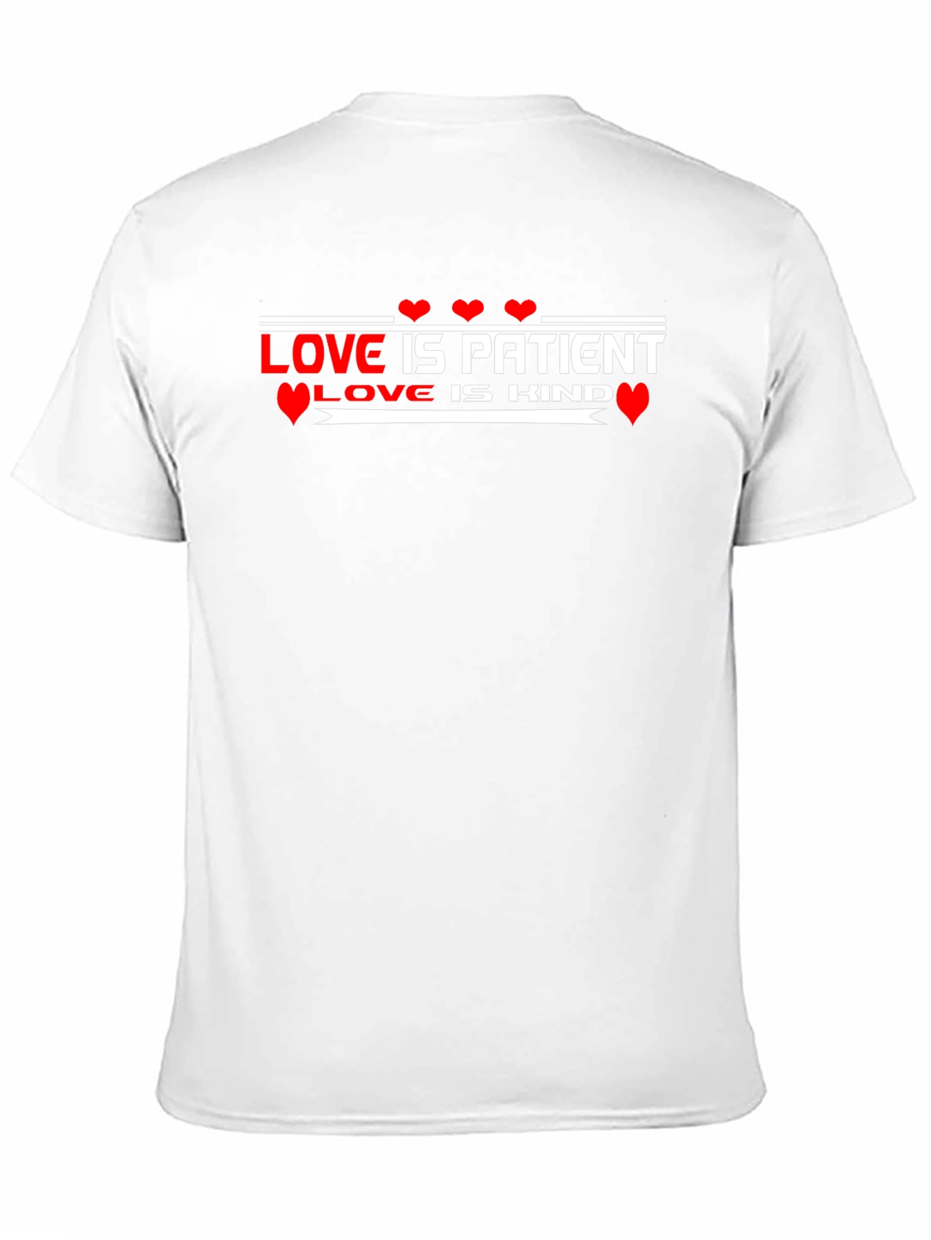 Love Is Patient Love Is Kind Black T-Shirt