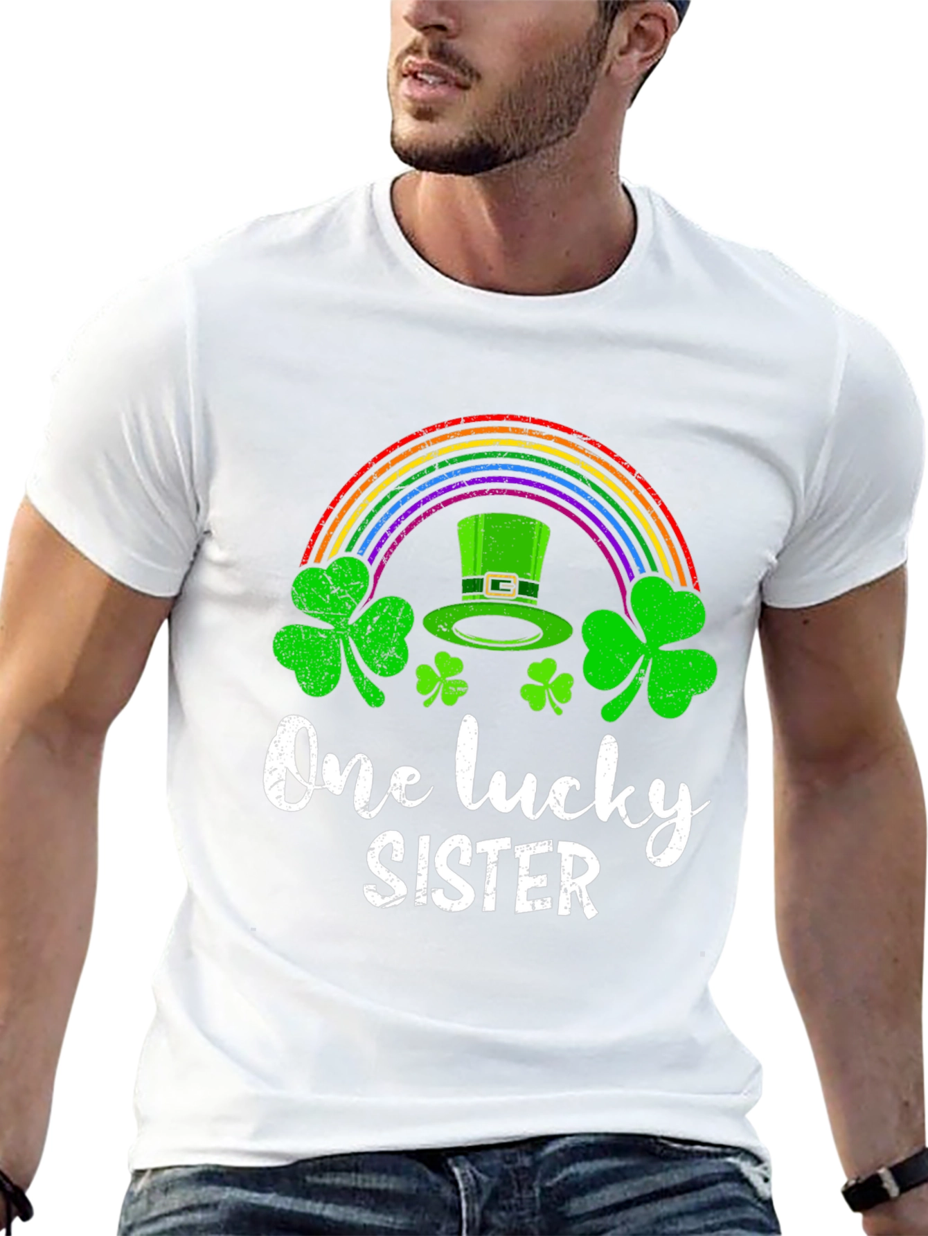 One Lucky Sister St. Patricks Day T-Shirt