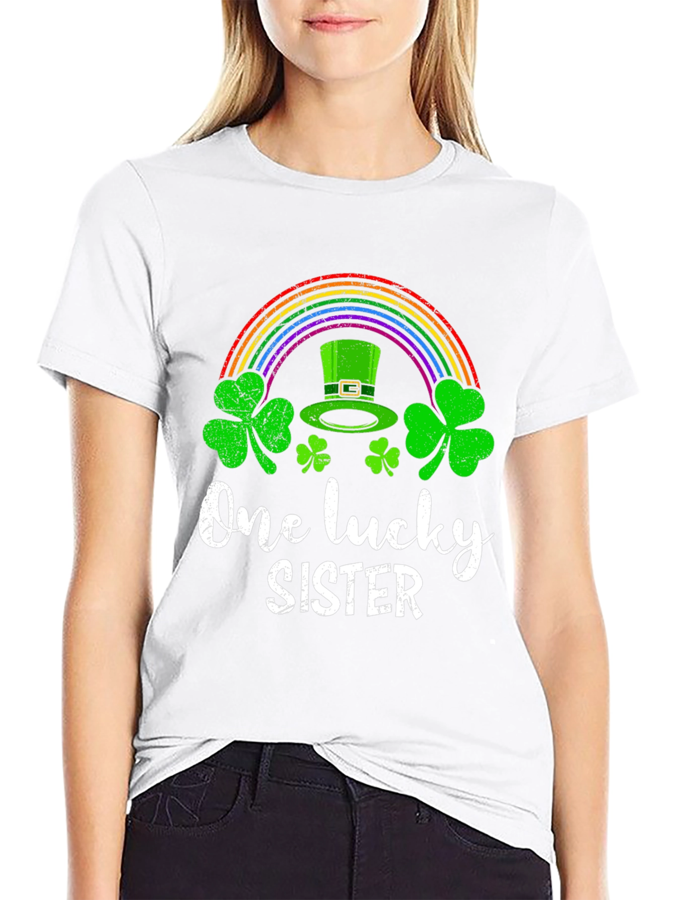 One Lucky Sister St. Patricks Day T-Shirt