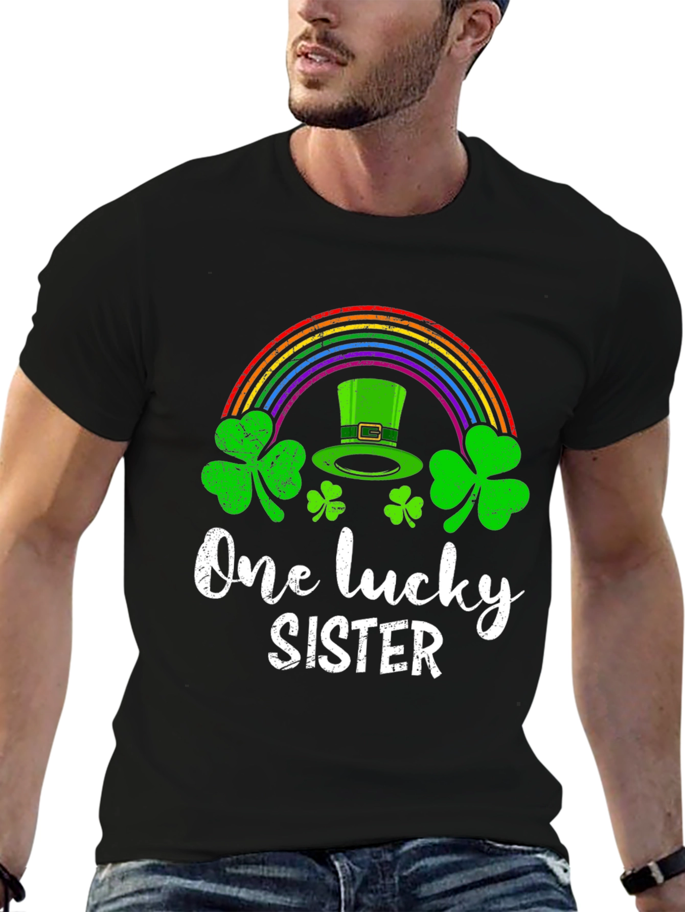 One Lucky Sister St. Patricks Day T-Shirt