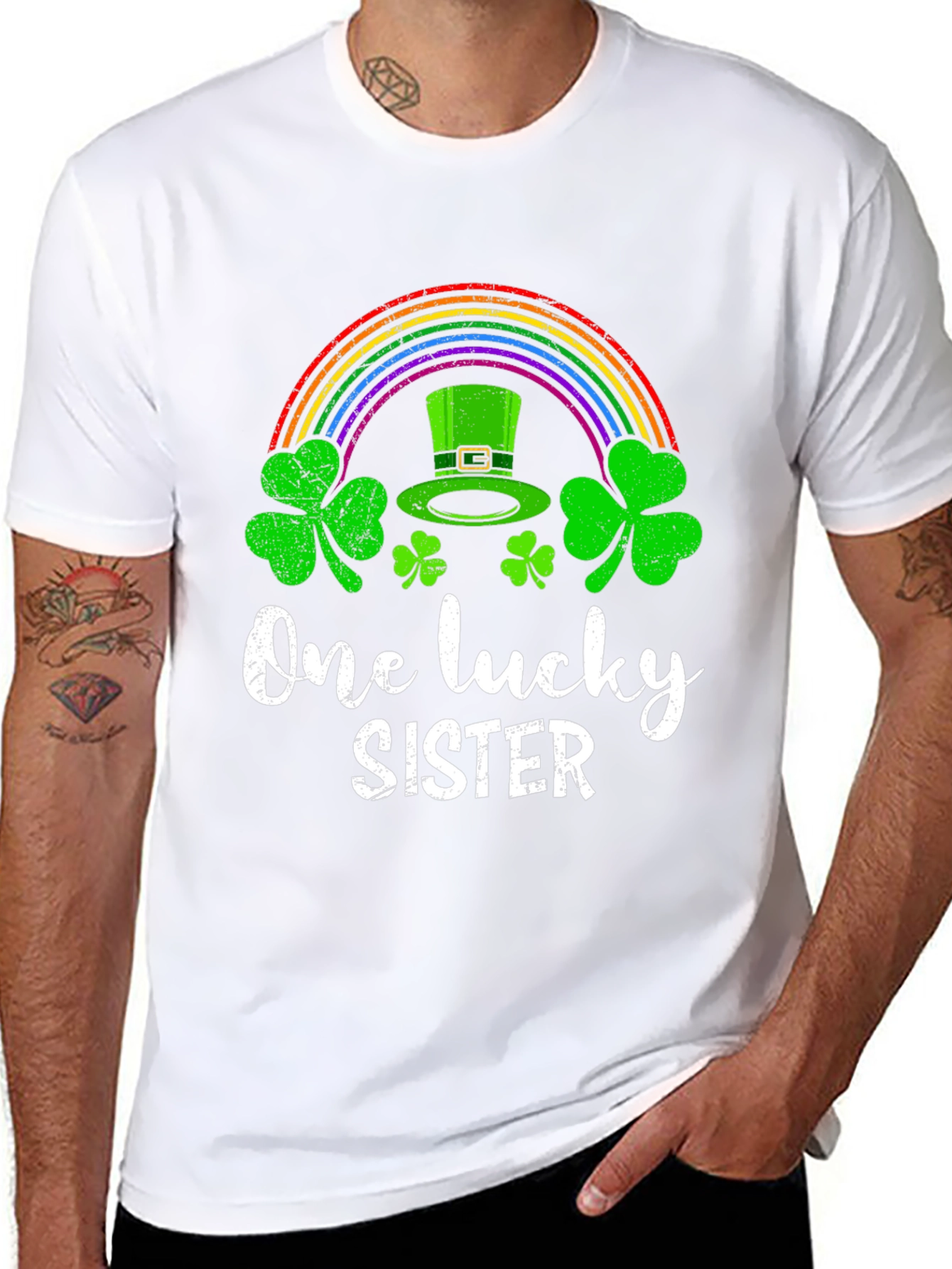 One Lucky Sister St. Patricks Day T-Shirt