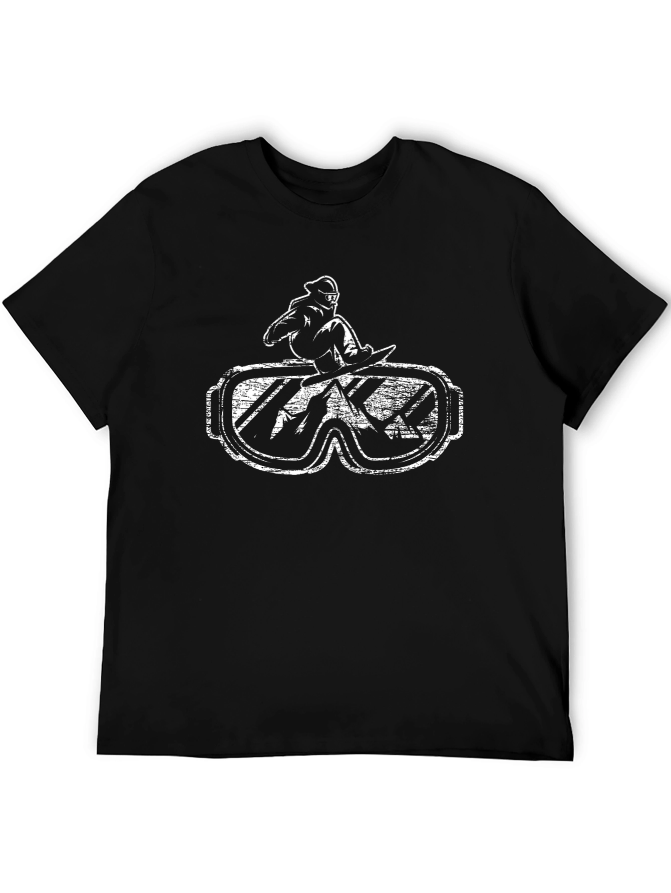 Snowboarder Goggles Graphic Tee