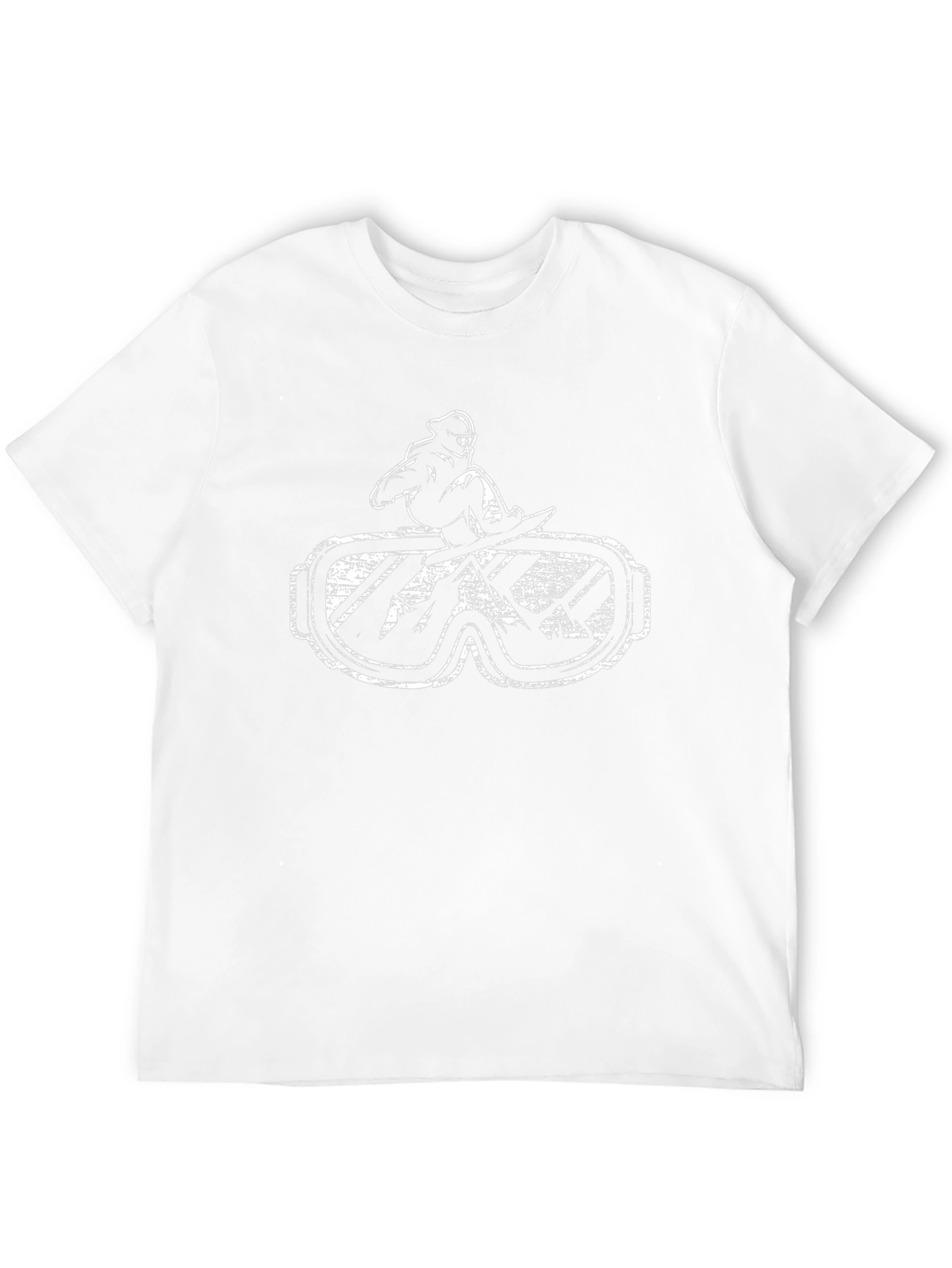 Snowboarder Goggles Graphic Tee