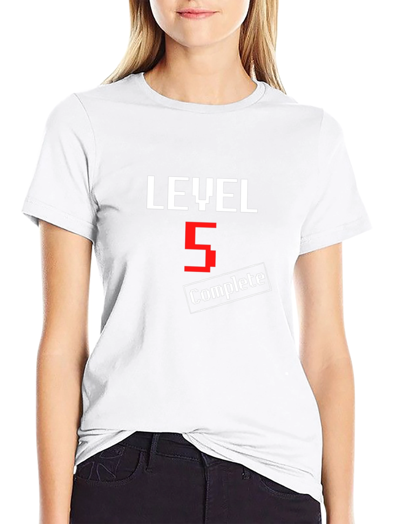 Level 5 Complete Black Graphic Tee