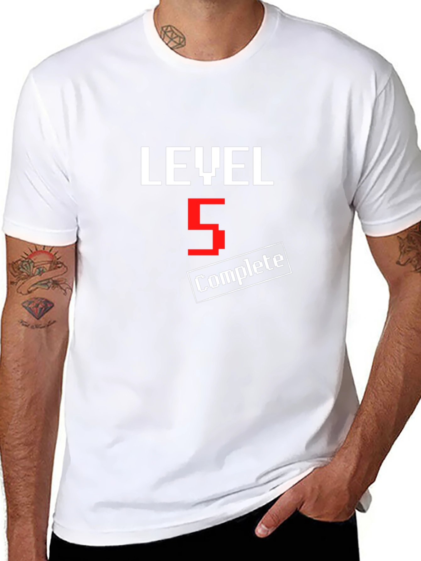 Level 5 Complete Black Graphic Tee