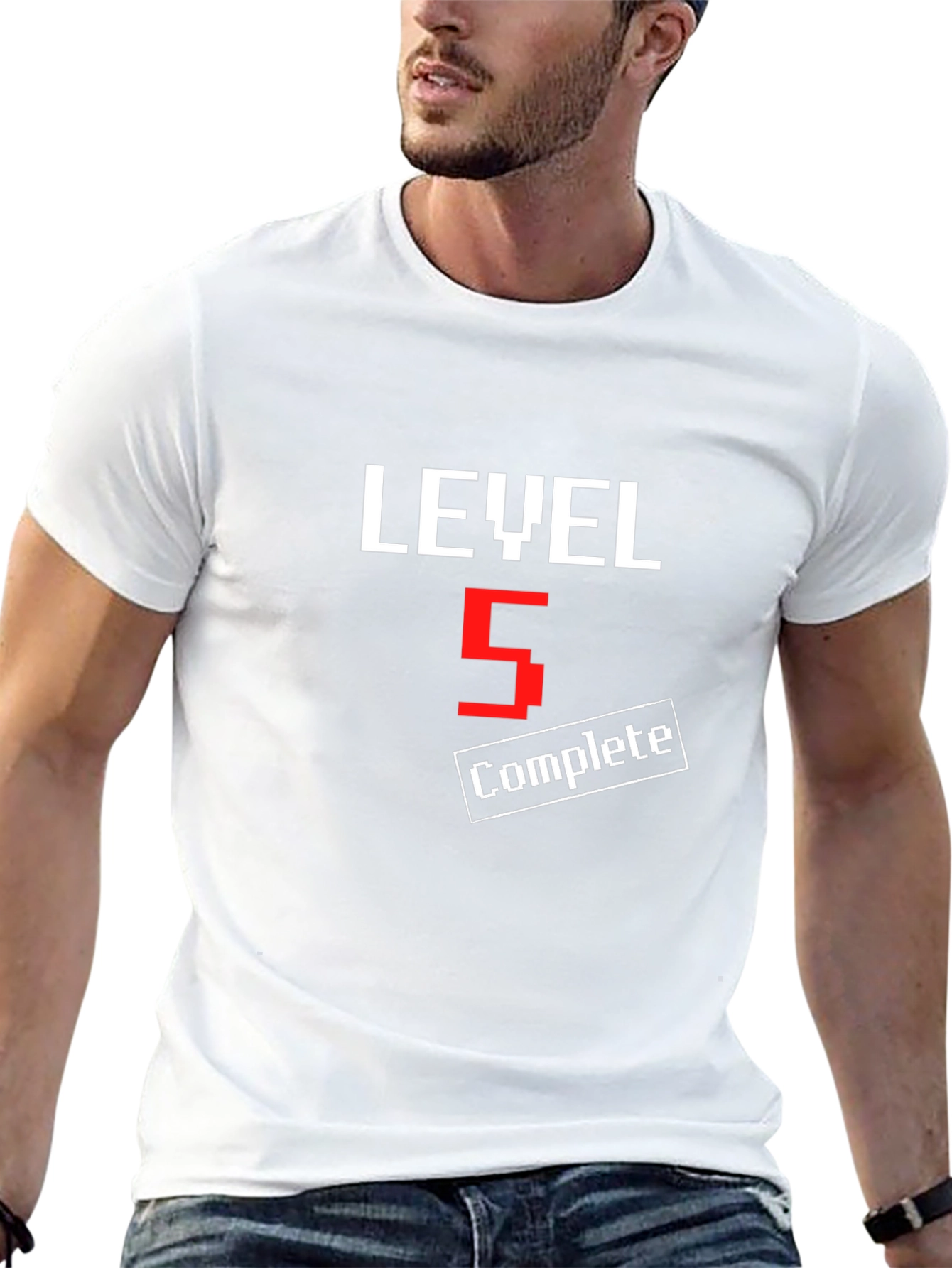 Level 5 Complete Black Graphic Tee