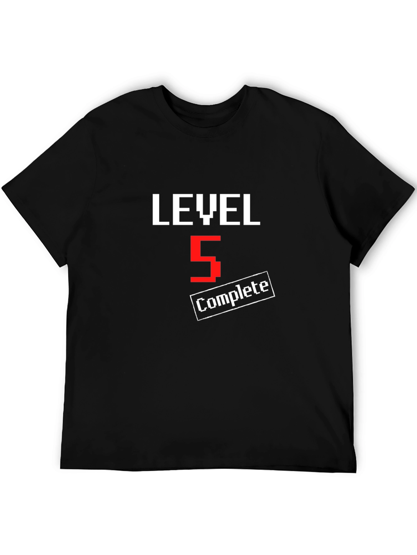 Level 5 Complete Black Graphic Tee