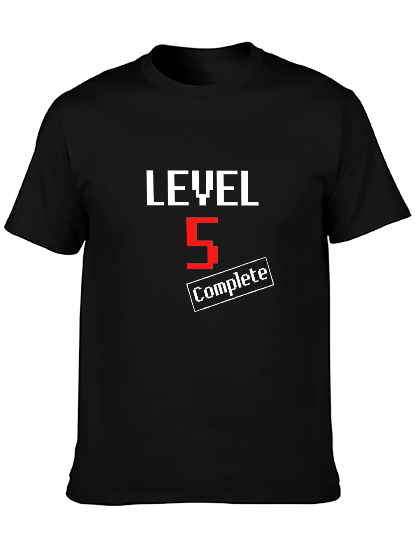 Level 5 Complete Black Graphic Tee